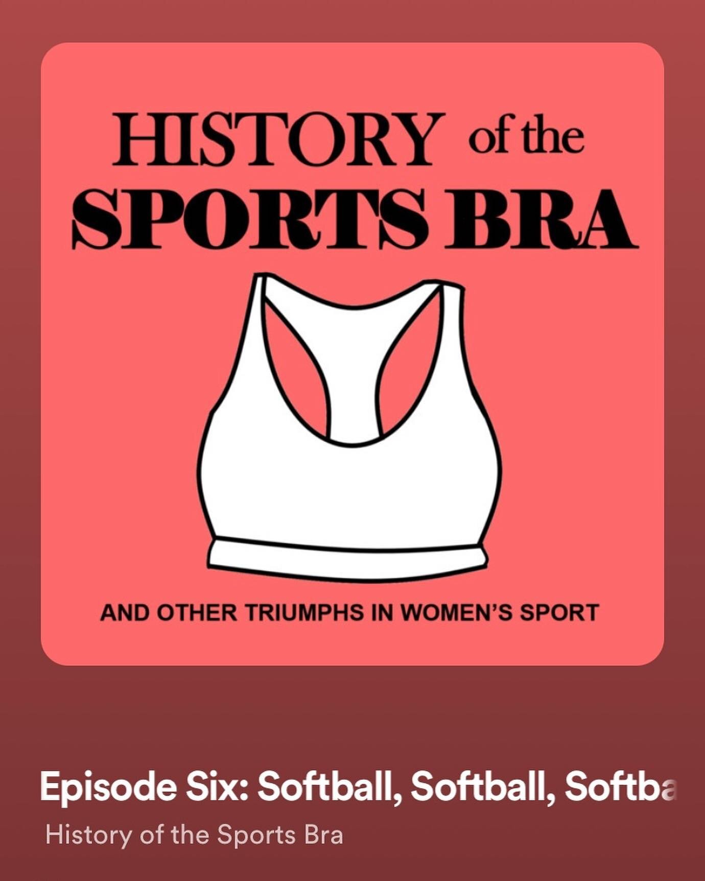 hello fellow sports enthusiasts! hop onto Spotify, Apple Pods, or hit the link in our bio for our ✨ NEW ✨ episode over at HOTSB..... drum roll please 🥁🥁🥁

SOFTBALL 🥎