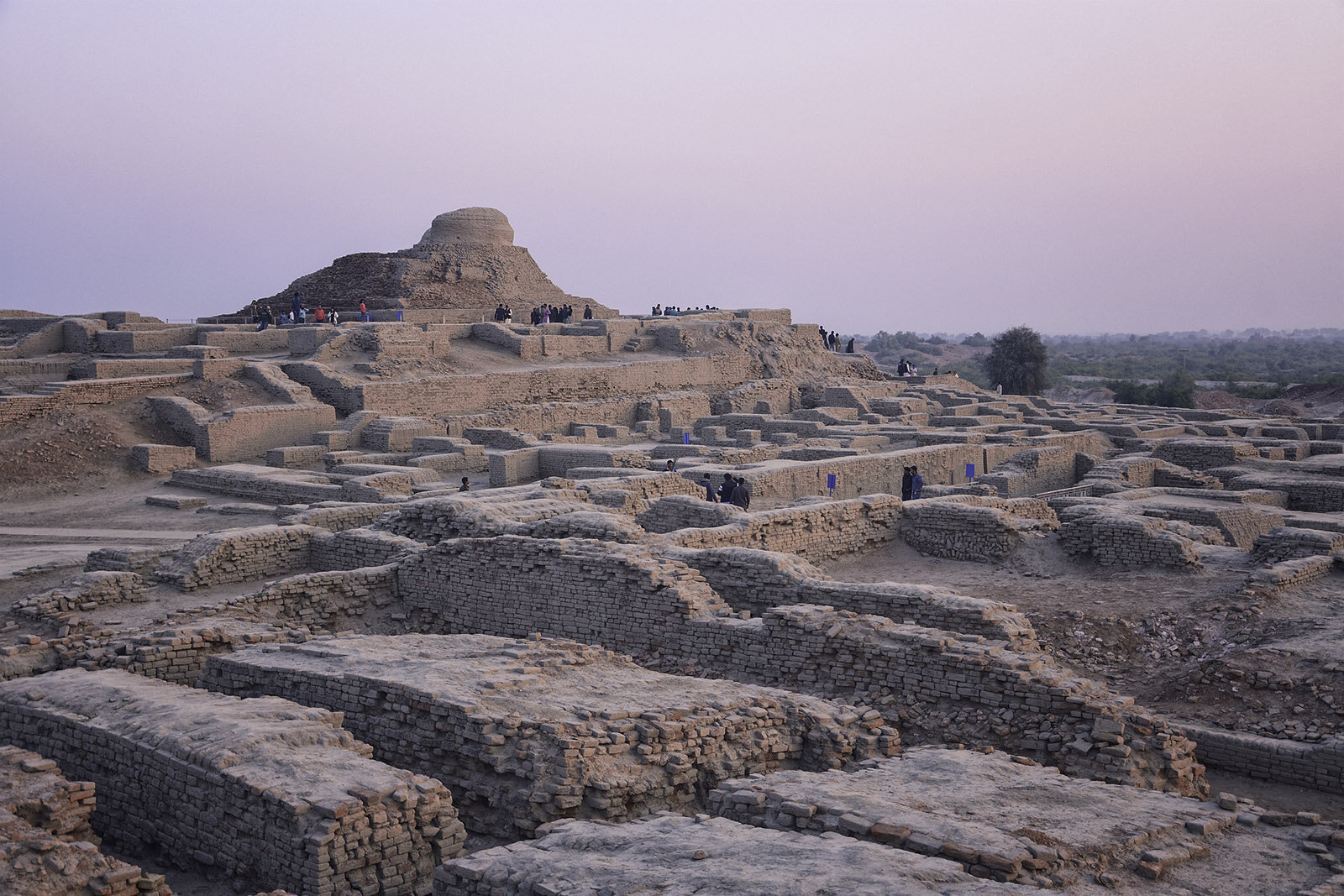 The ancient ruins of Mohenjo-daro