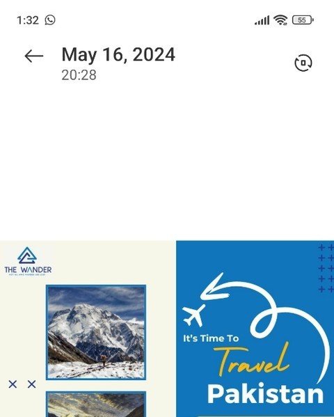 Let's Pack your bags, it's time to embark on an unforgettable journey through Pakistan with Wander Travel!

From the majestic mountains of the north to the bustling cities in the south, get ready to immerse yourself in the beauty and culture of this 