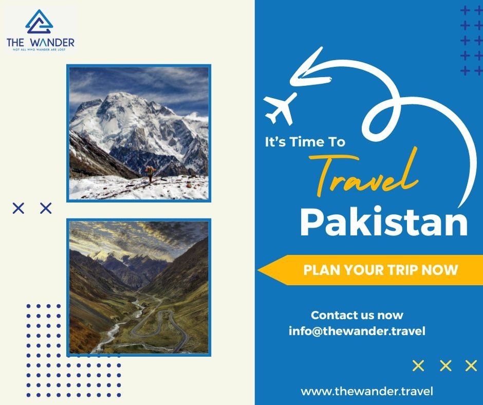 Let's Pack your bags, it's time to embark on an unforgettable journey through Pakistan with Wander Travel!

From the majestic mountains of the north to the bustling cities in the south, get ready to immerse yourself in the beauty and culture of this 