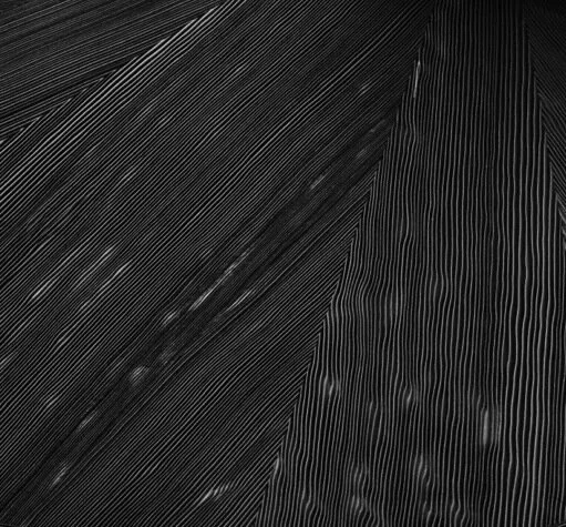 Oregon Pine Wood - Sandblasted Charcoal Mat