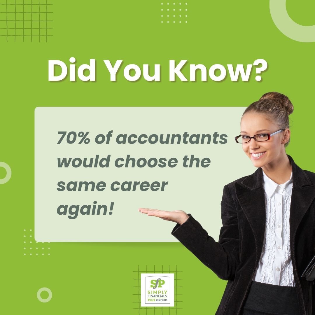 Did you know that 7 out of 10 accountants would choose the same career if they could do it all over again? 

This level of satisfaction speaks volumes, especially for small business owners looking for reliable professionals passionate about their fie
