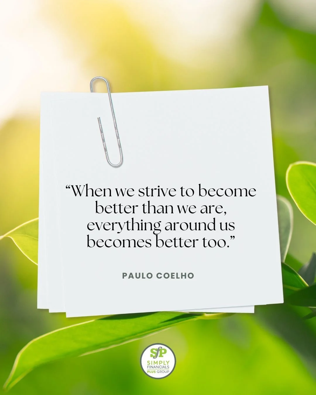 When you focus on improving yourself &mdash; as a leader, a planner, or a decision-maker &mdash; your business naturally follows. 💡

Every small step toward better habits, clearer systems, or stronger financial organization creates a ripple effect o