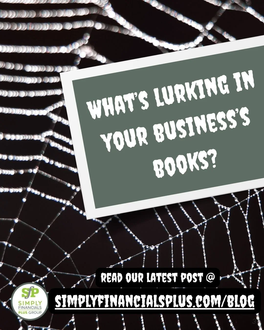 Are hidden financial pitfalls creeping through your business books? 🕷️

Don&rsquo;t get caught off guard! Our latest blog highlights the financial mistakes that can haunt business owners and how to prevent them before they become a problem.

🎃 http