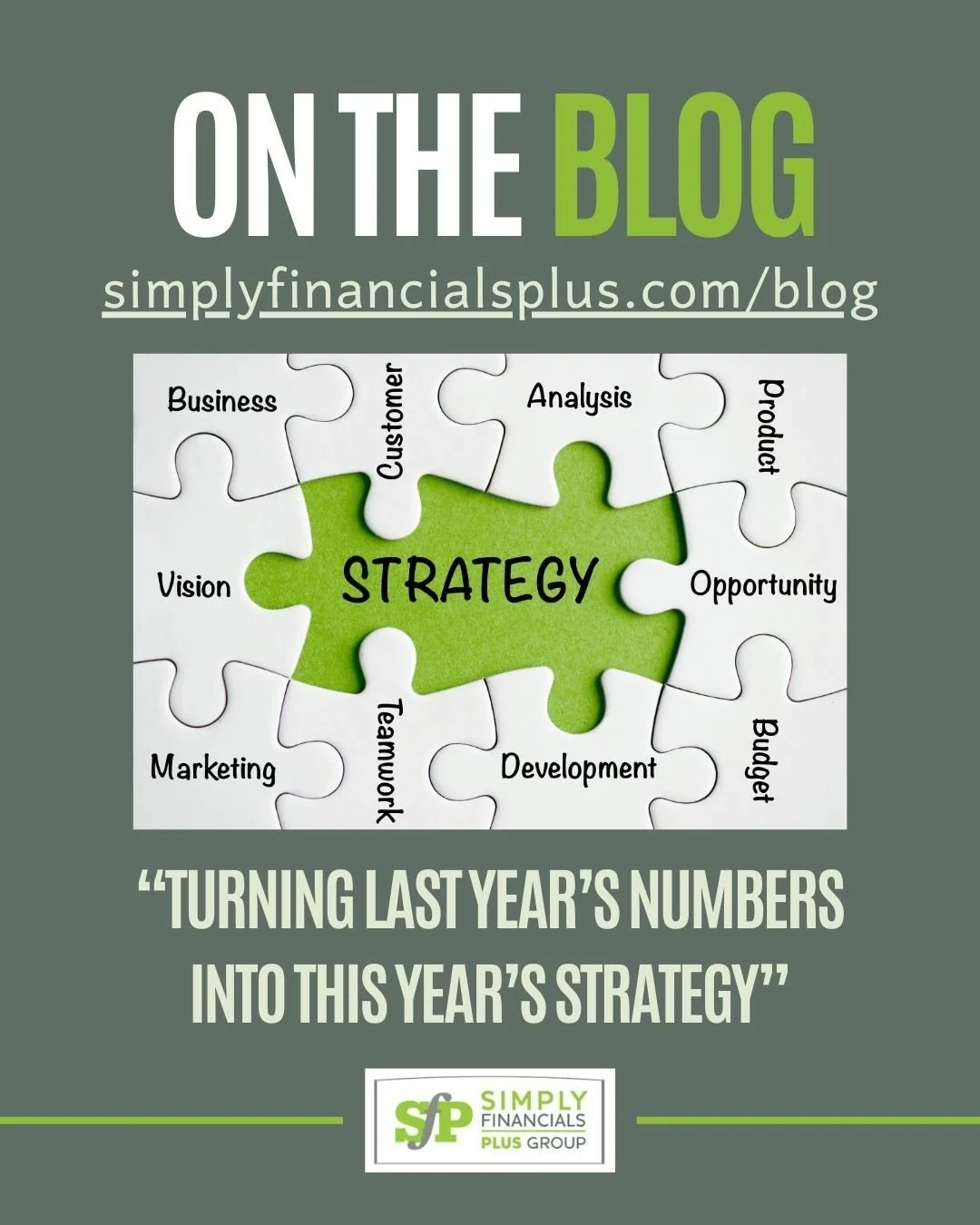 Last year&rsquo;s numbers shouldn&rsquo;t just sit in a spreadsheet&mdash;they should shape smarter decisions.

Our latest blog breaks down how to turn past financial data into a clear strategy for the year ahead.

Read more 👉 https://www.simplyfina