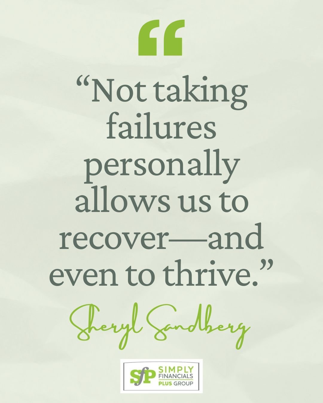 As a business owner, setbacks are part of the journey&mdash;but they&rsquo;re not a verdict on who you are. When you can separate the outcome from your identity, you create space to learn, adjust, and move forward with clarity. Growth doesn&rsquo;t c