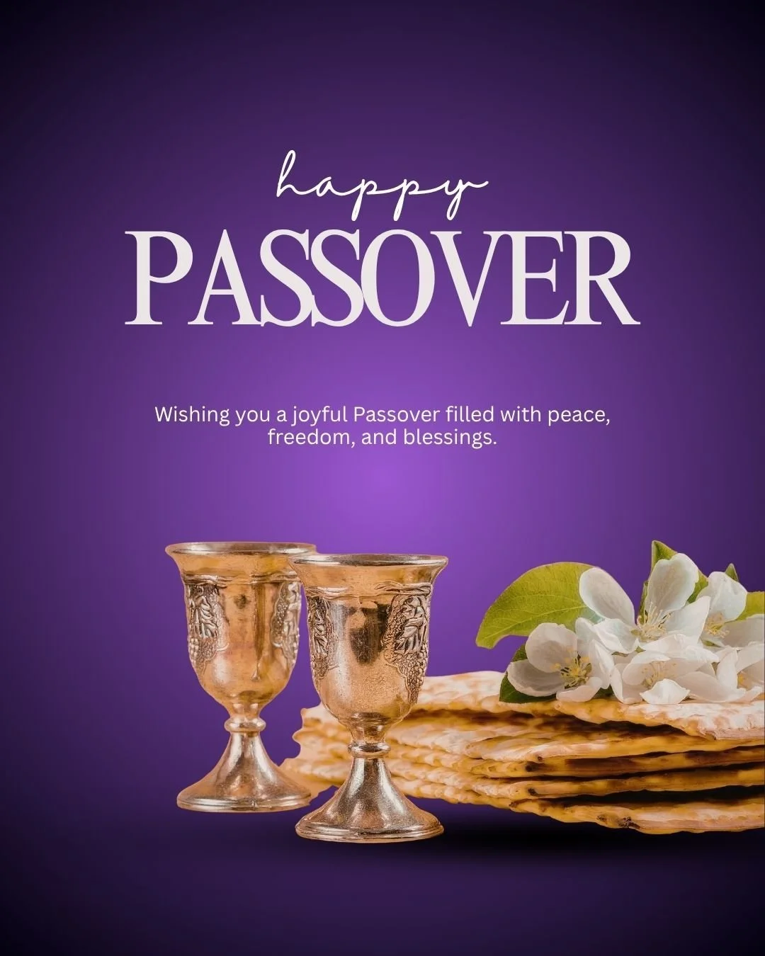 Wishing all who celebrate a meaningful Passover filled with love and light.

#Passover
