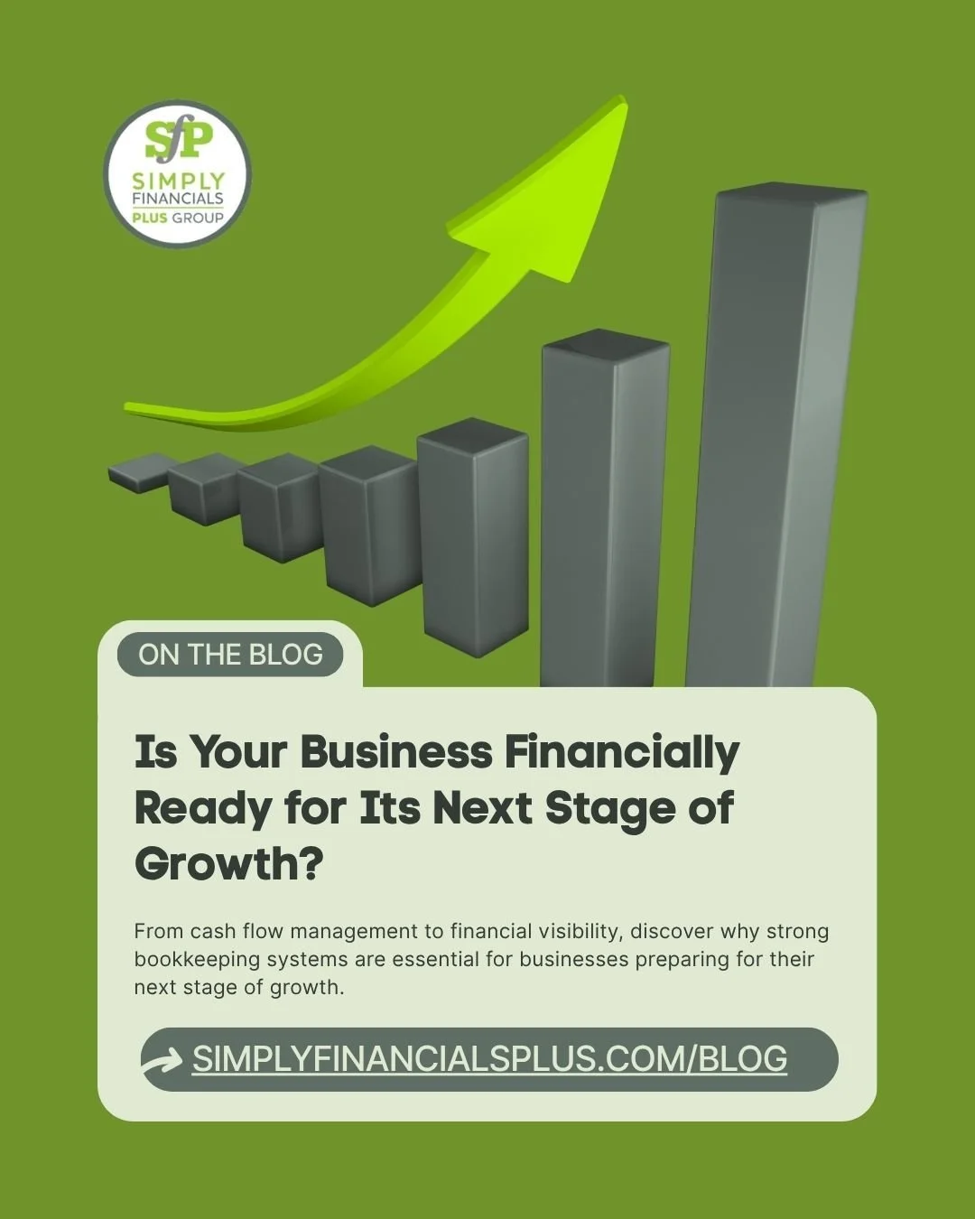 Growth can bring exciting opportunities, but it can also put pressure on the financial systems behind your business.

Our latest blog article explores how scaling impacts your bookkeeping, cash flow, reporting, and financial decision-making, and why 
