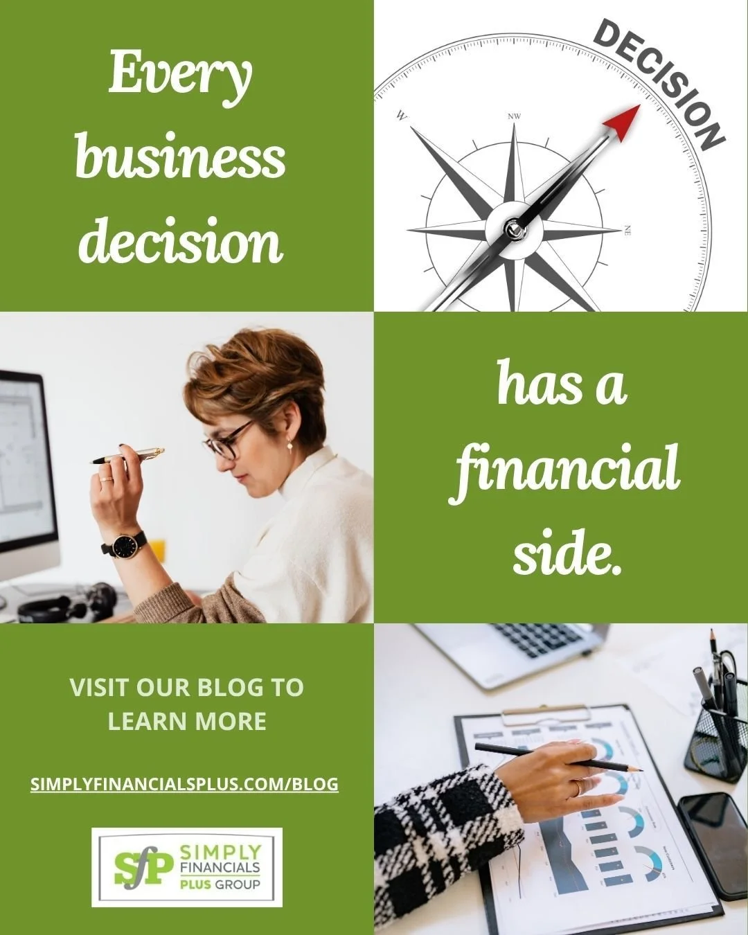 Every business decision has a financial side.

Can you afford to hire? Is it the right time to invest in new equipment? Should you expand your services?

The answers become easier to find when you have a clear understanding of your business finances.