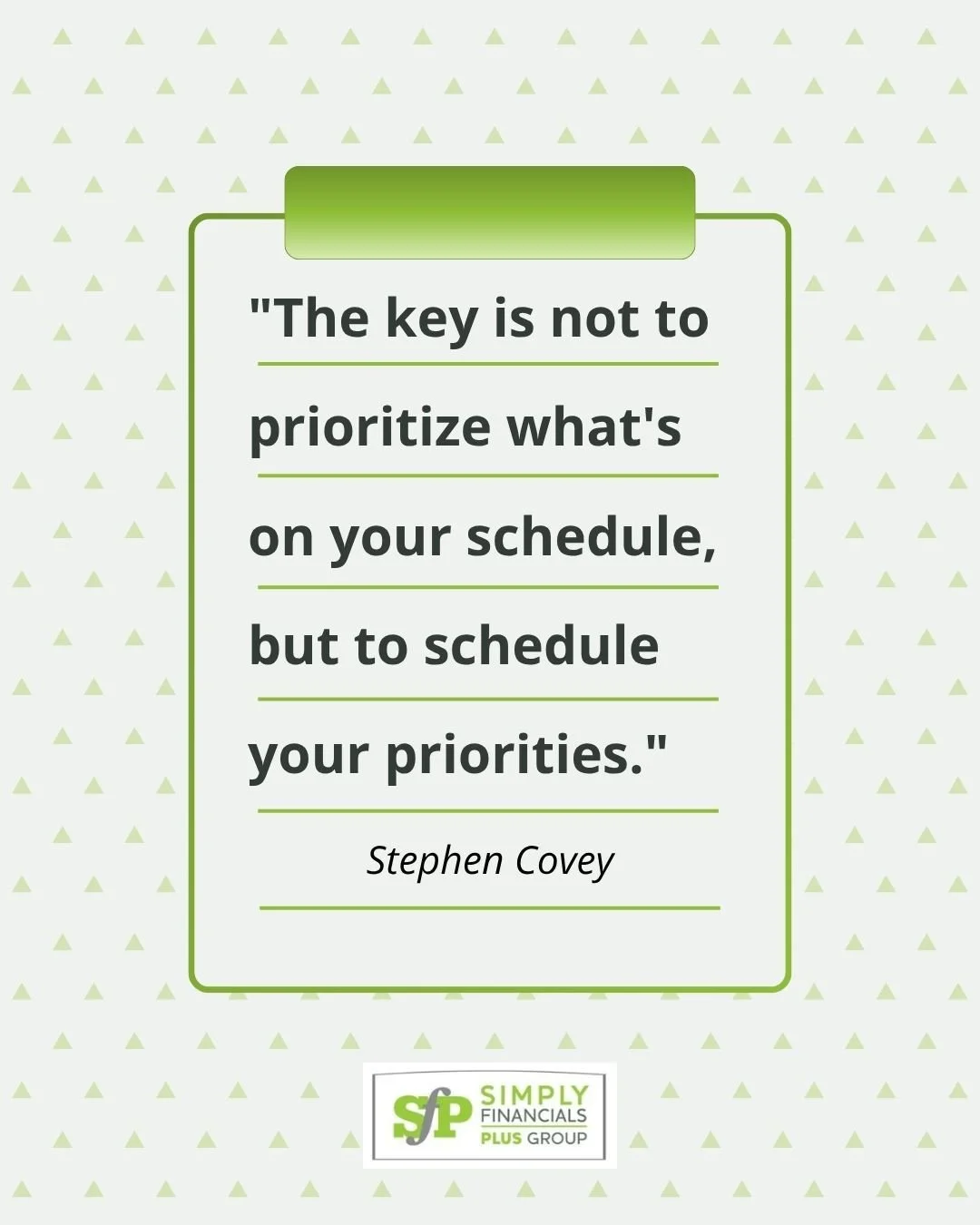 A busy schedule doesn't always mean you're focusing on what matters most. For business owners, making time for the priorities that move the business forward can create greater clarity, reduce distractions, and help turn important goals into meaningfu