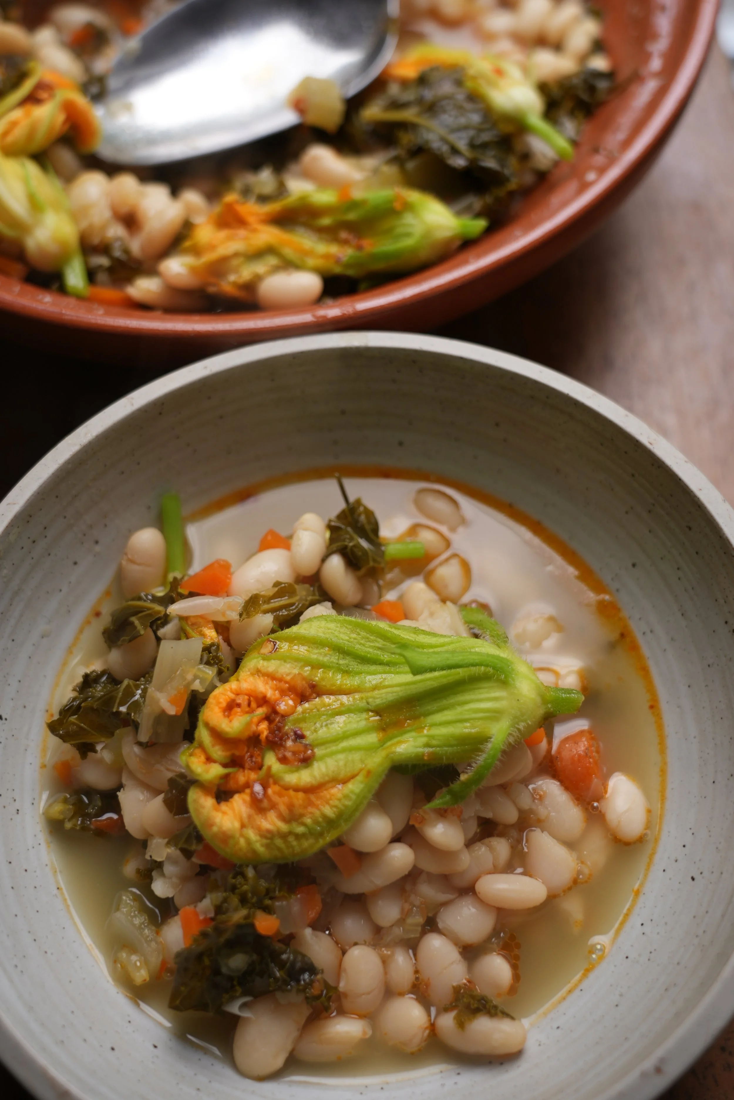 White Bean &amp; Kale Stew 