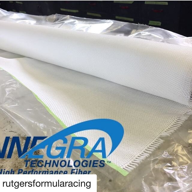 #Repost @rutgersformularacing with @get_repost
・・・
Thank you to our new sponsor Innegra Technologies, @innegra for their donation of high performance Innegra fiber. We&rsquo;re excited to use it in our composites production 🤩
&bull;
&bull;
&bull;
#c
