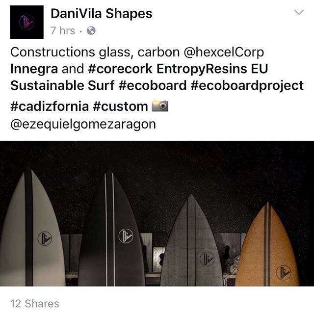 Stunning boards made by DaniVila Shapes! 🏄🏼🏄🏽&zwj;♀️ #innegra #borntough #damping #flex #durable
