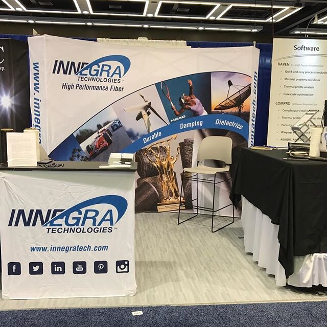 In Seattle? Grab a coffee and come see us at SAMPE Seattle. Booth D25 #innovate #highperformance #textiles #composites #borntough #innegra #seattle #sampeseattle #sampe2017 #sampe17