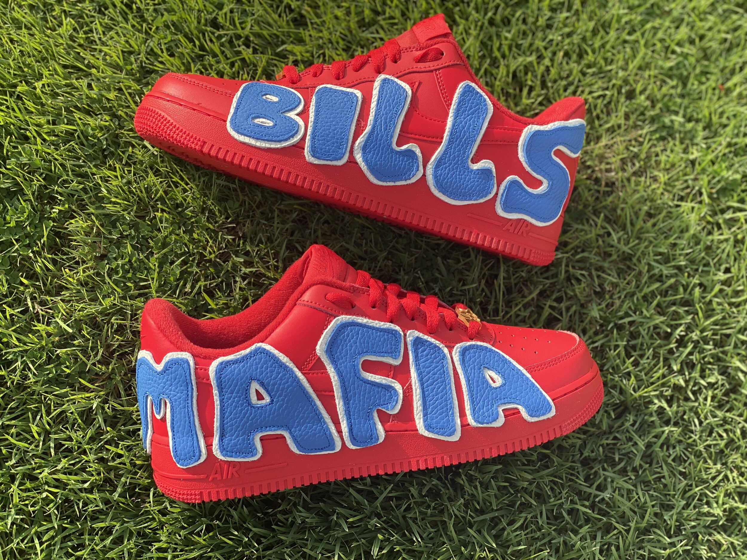 Bills Mafia Cut &amp; Sewn Air Force 1