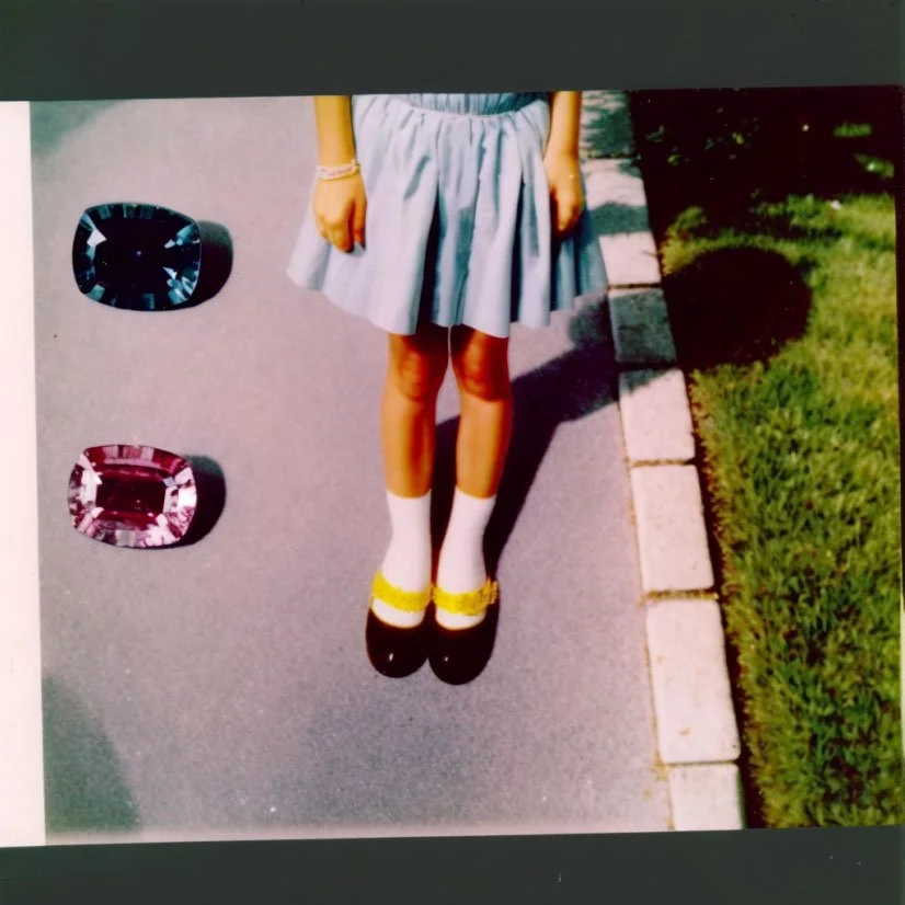 No matter what they said, she new in her heart that the Sidewalk Diamonds were real