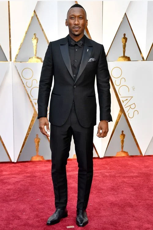 Mahershala Ali in Ermenegildo Zegna Couture and Monique Péan
