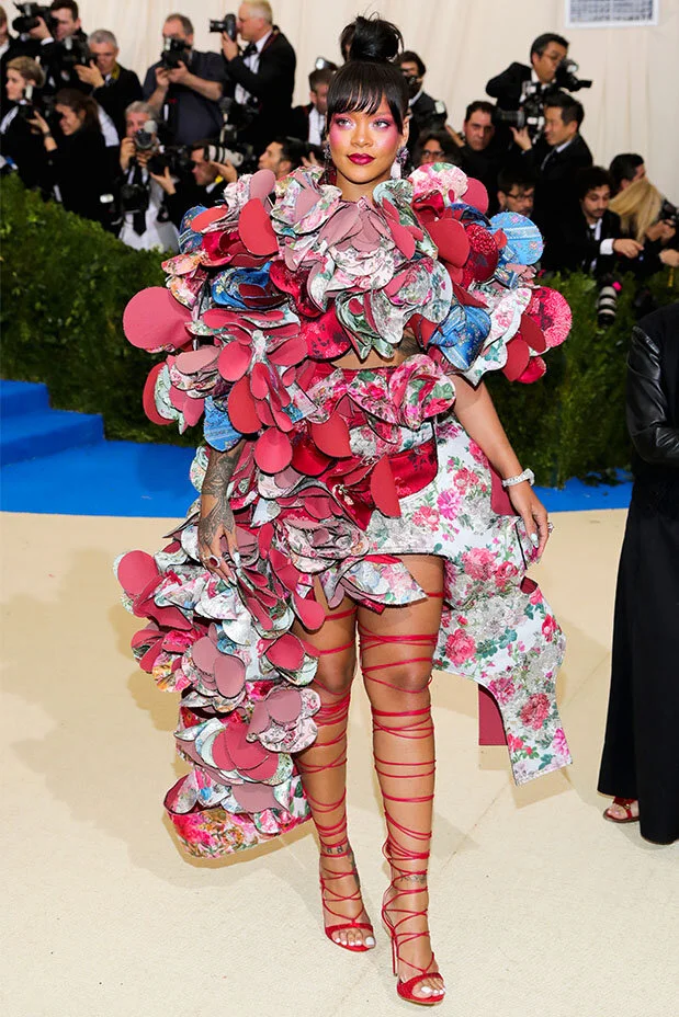 Rihanna in Comme de Garcons