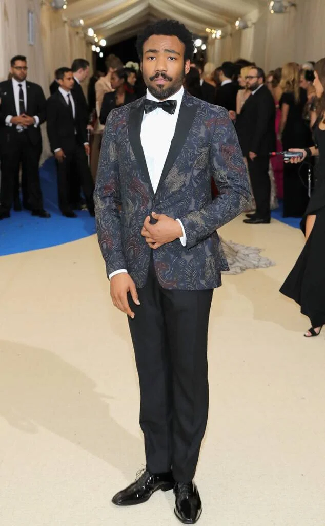 Donald Glover in Burberry