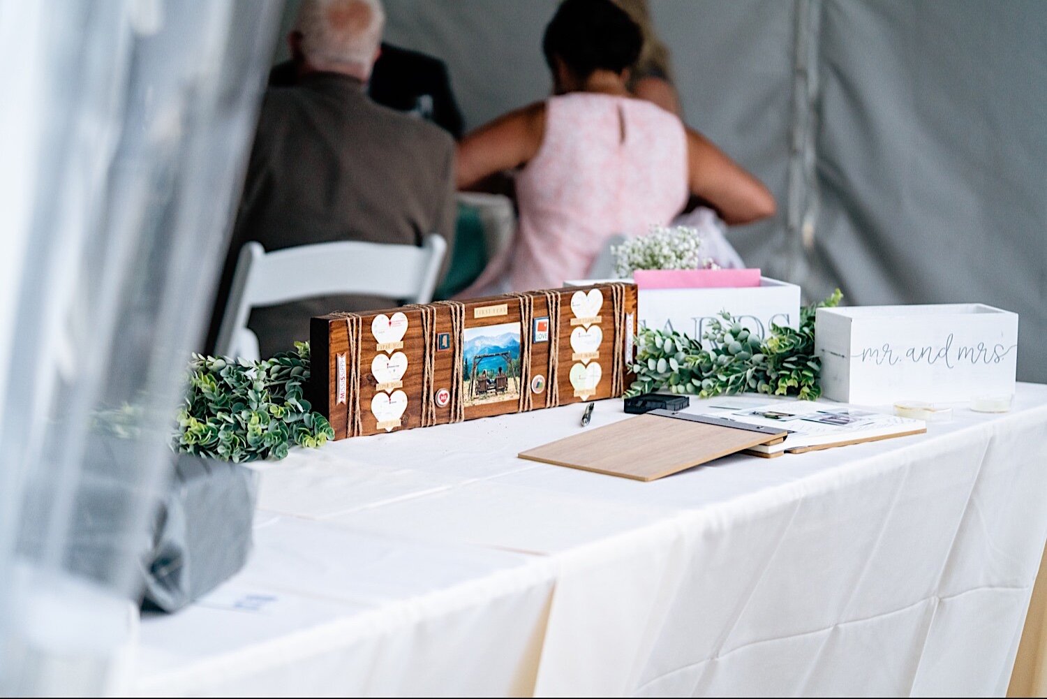  Welcome table, Guest book, polaroid guest book, Catholic Colorado Wedding Ceremony at Saint Francis of Assisi and Reception at Arrowhead Golf Club, Colorado Wedding Planner, Colorado Wedding Planning, Colorado Wedding, Denver Wedding, Wedding Inspir