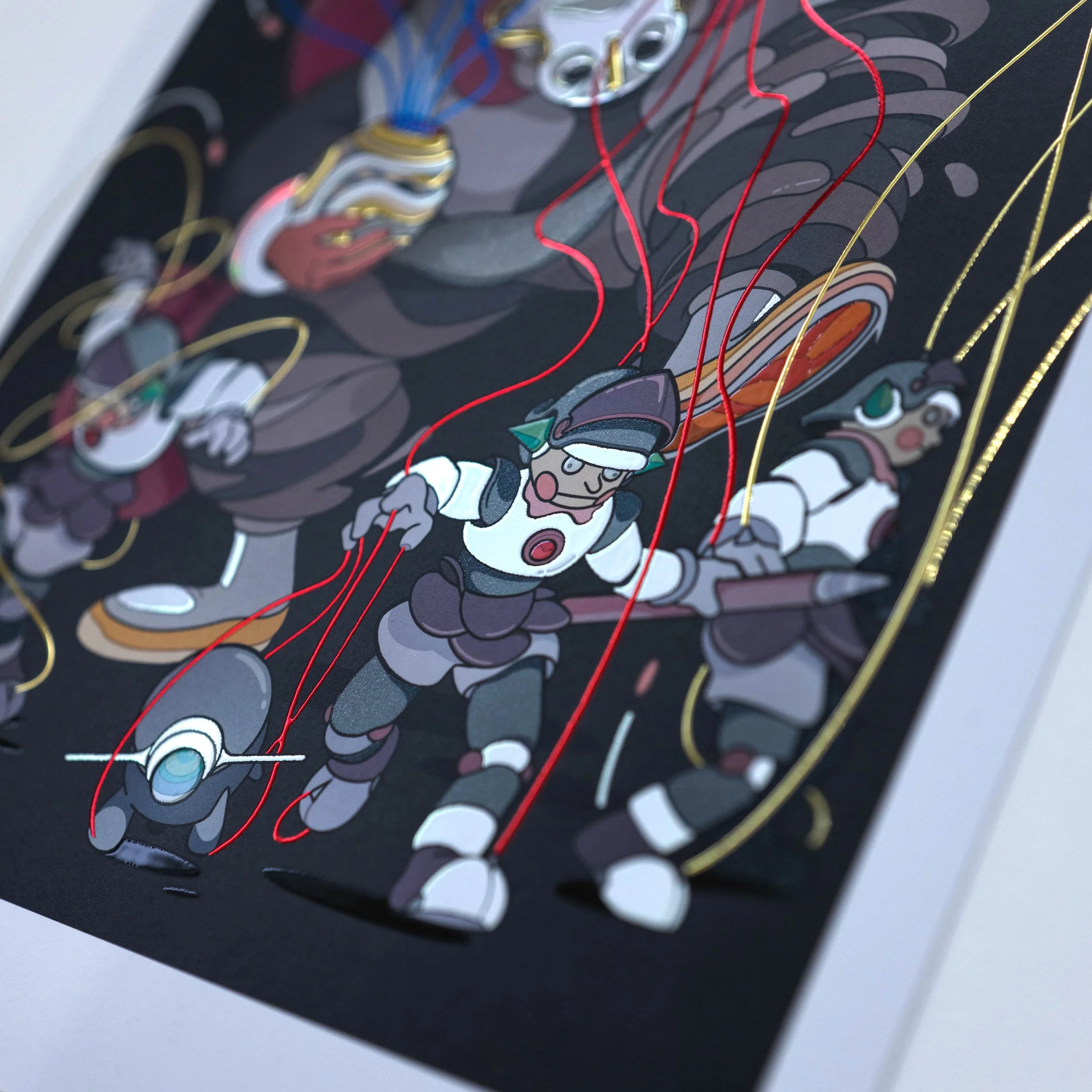 Puppet Controller Signed Art Print | Daniel Isles — D. ISLES