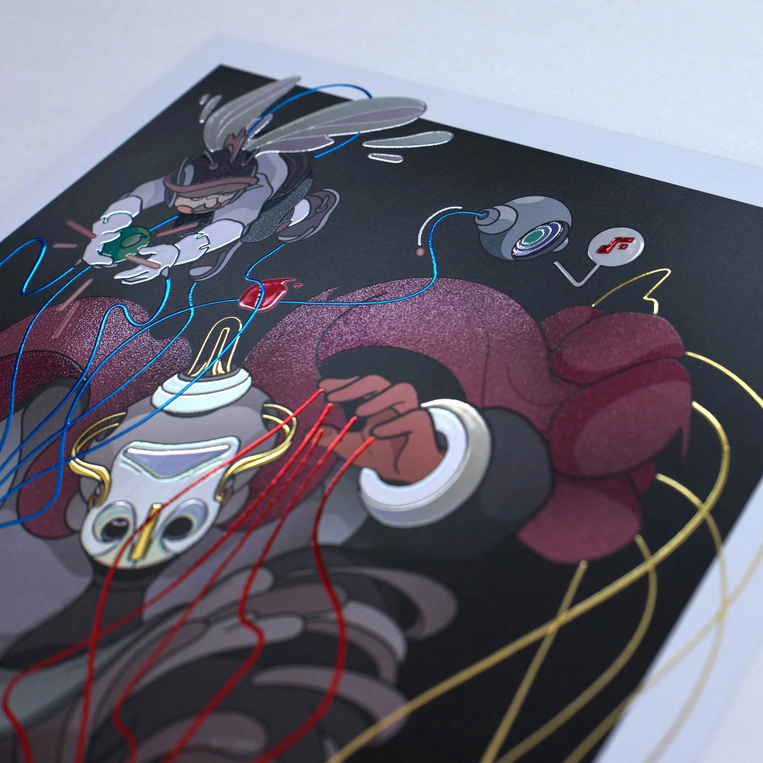 Puppet Controller Signed Art Print | Daniel Isles — D. ISLES