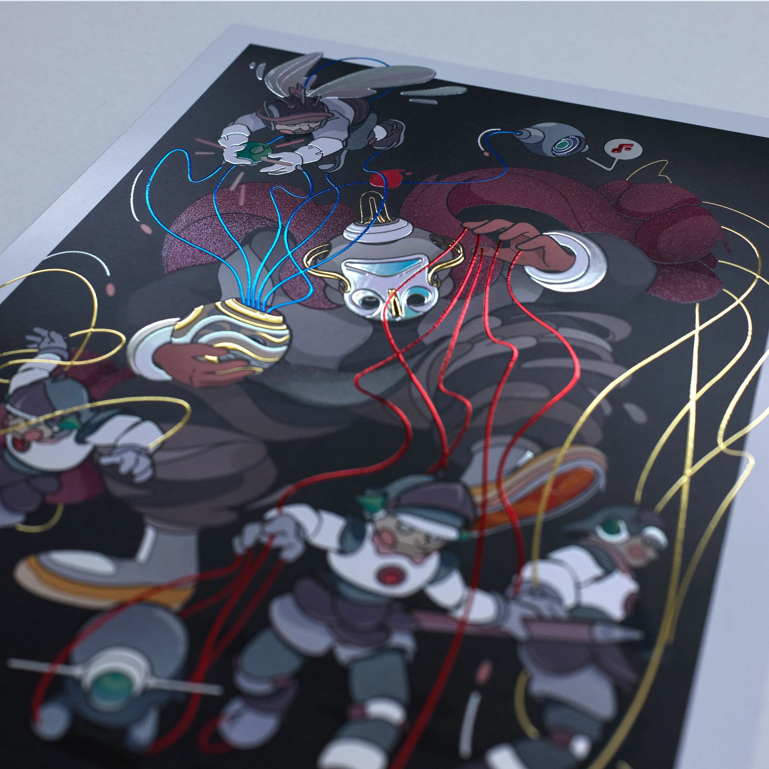 Puppet Controller Signed Art Print | Daniel Isles — D. ISLES