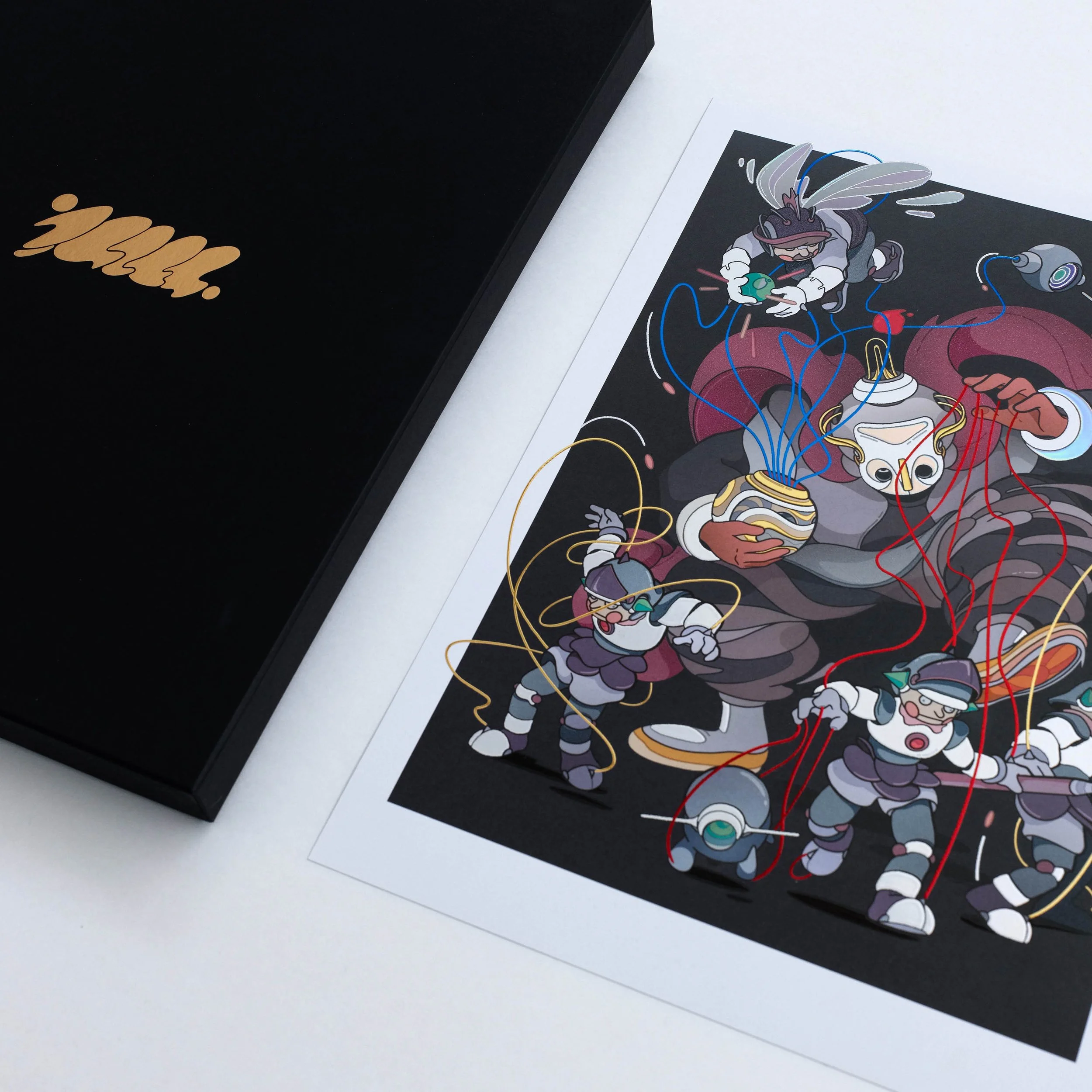 Puppet Controller Signed Art Print | Daniel Isles — D. ISLES