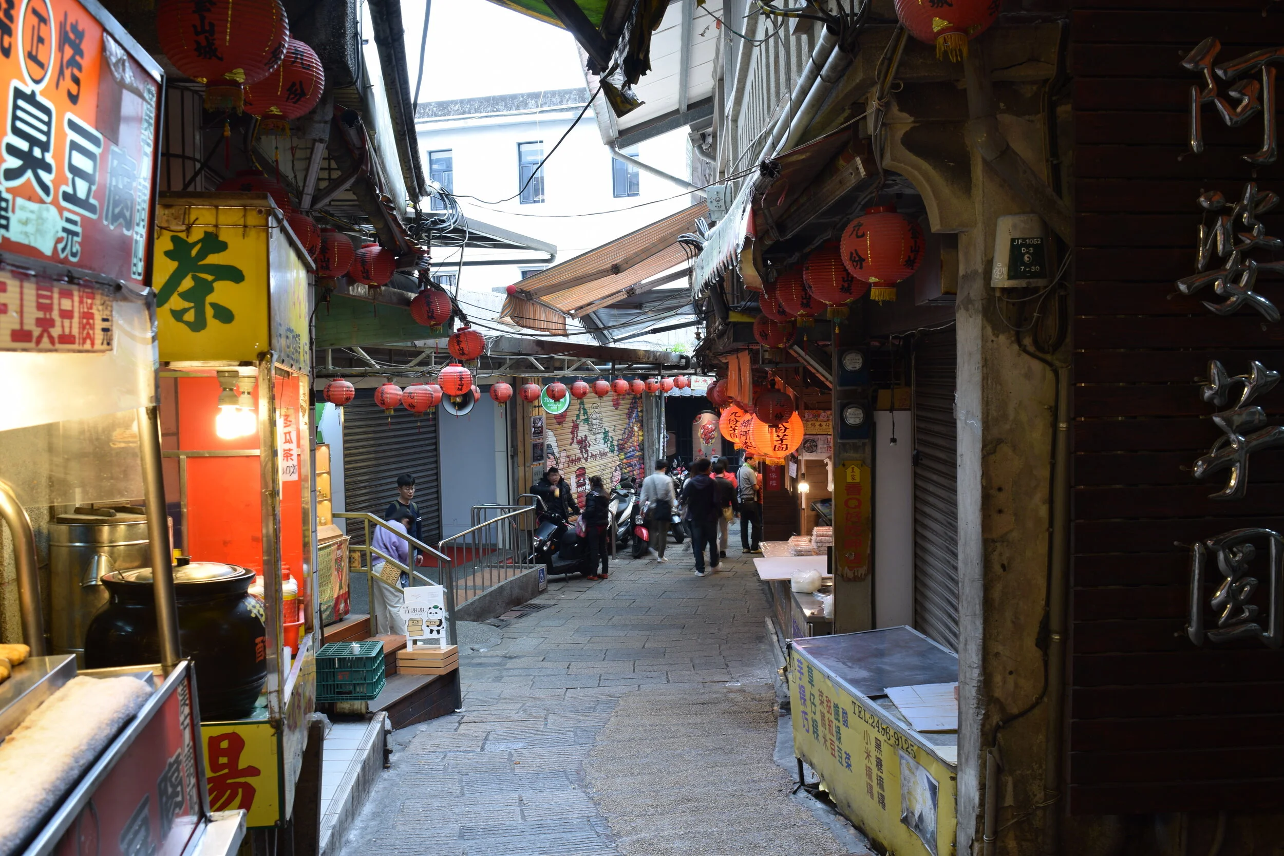 Jiufen, pre-opening. Jiufen, Taiwan.