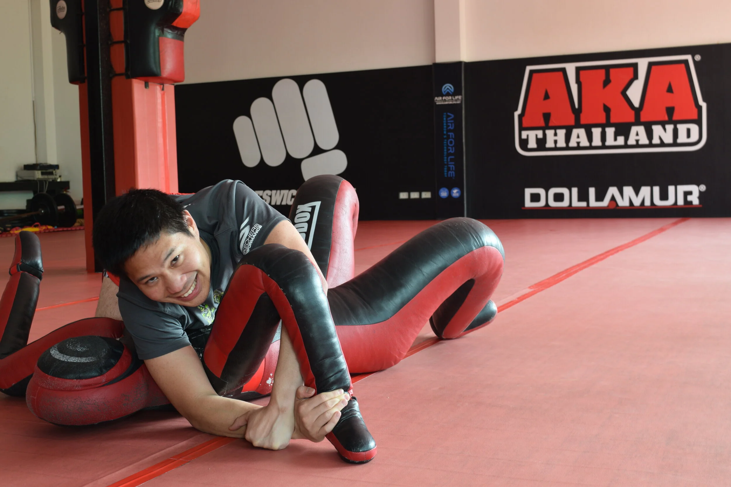 Show that dummy who's boss. Phuket, Thailand.