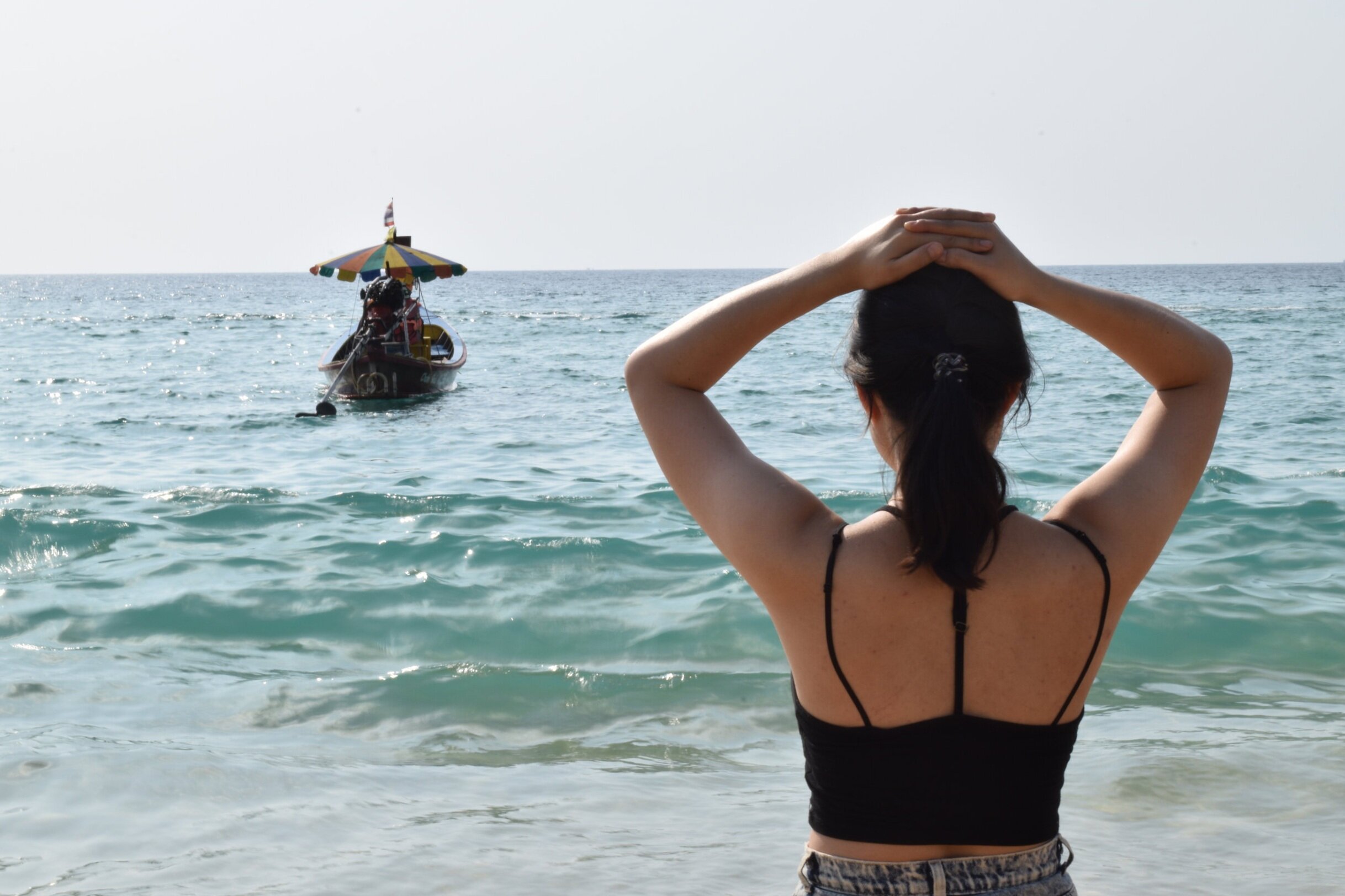 Waiting for my ship to come in. Phuket, Thailand.