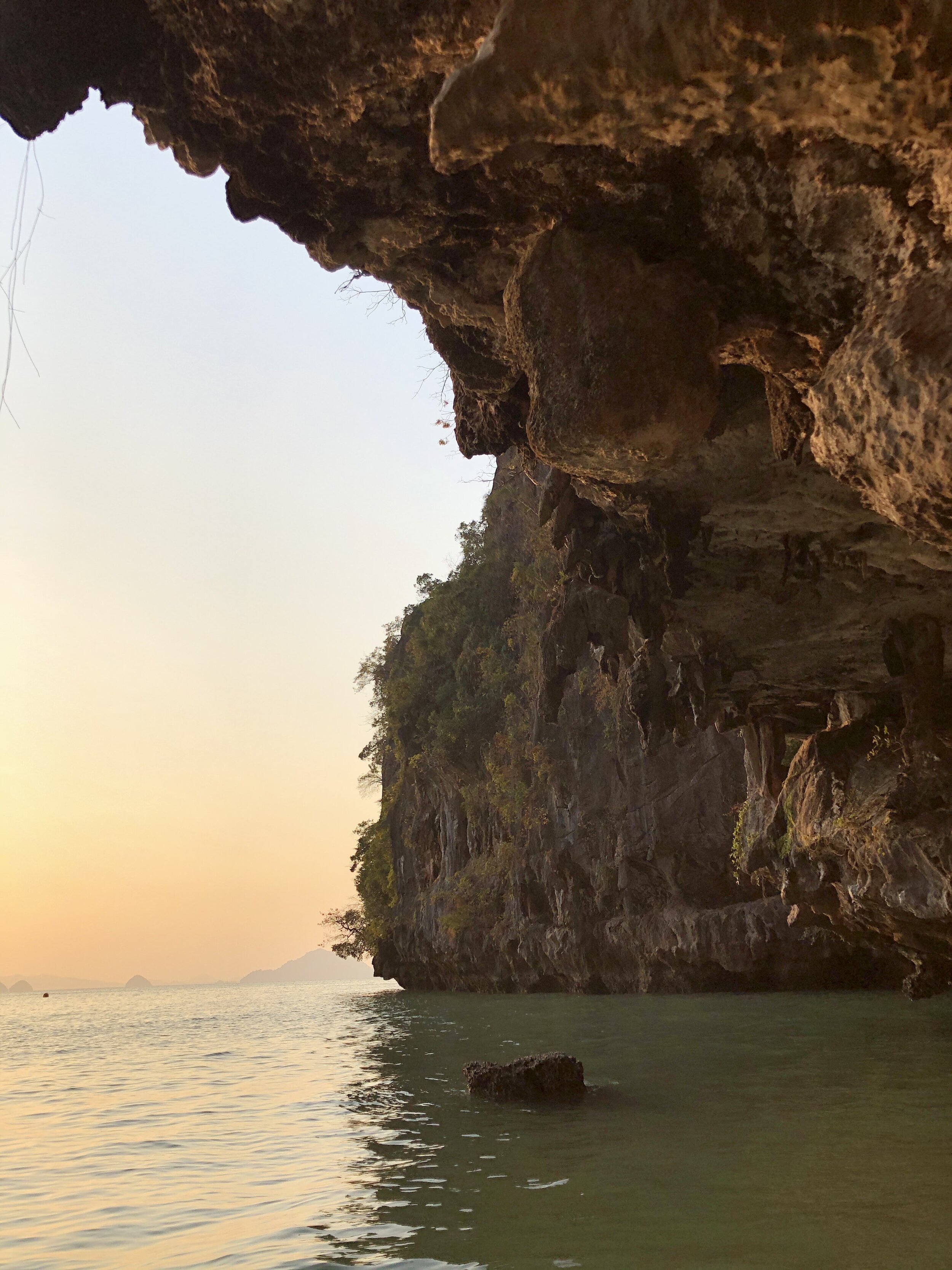 Outside the mandrake island. Phuket, Thailand.