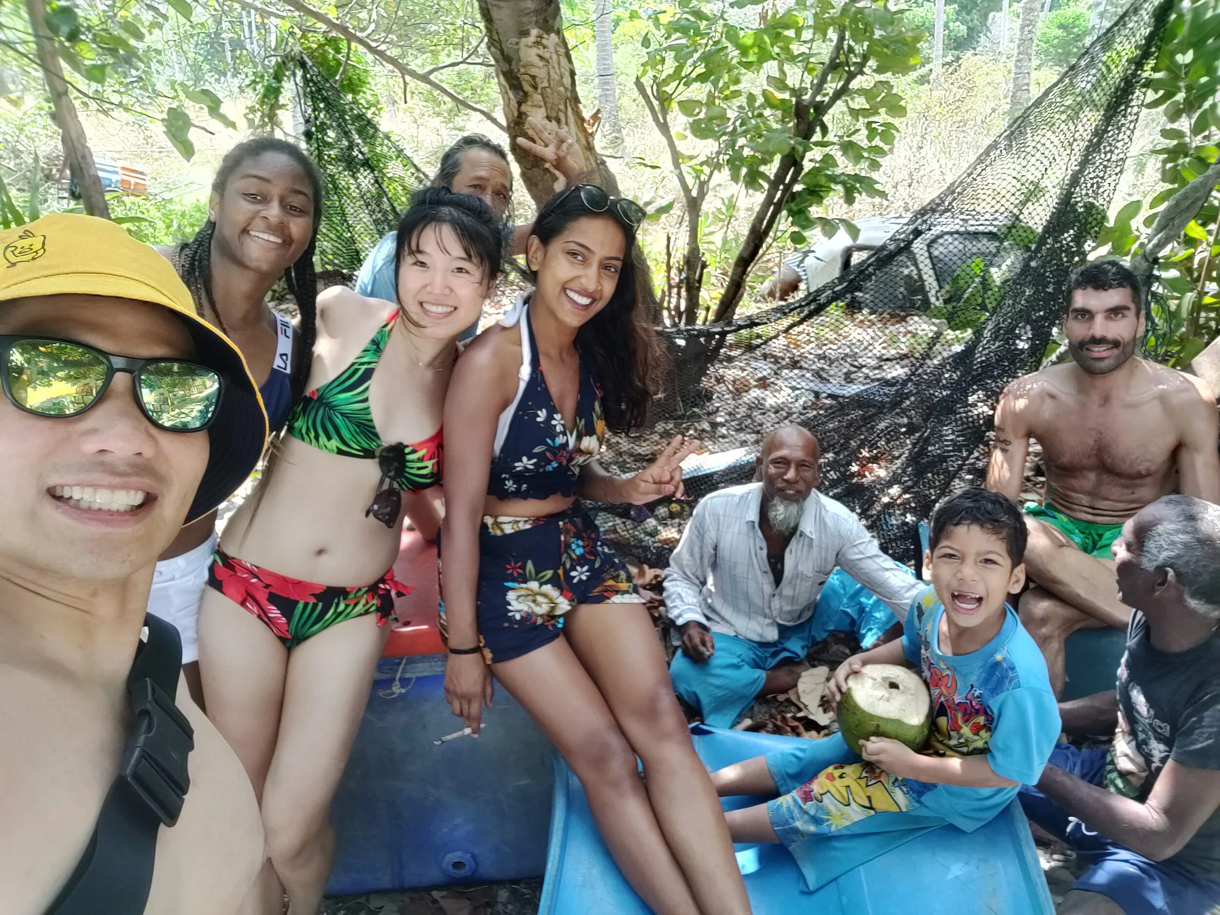 Island hopping friends. Phuket, Thailand.