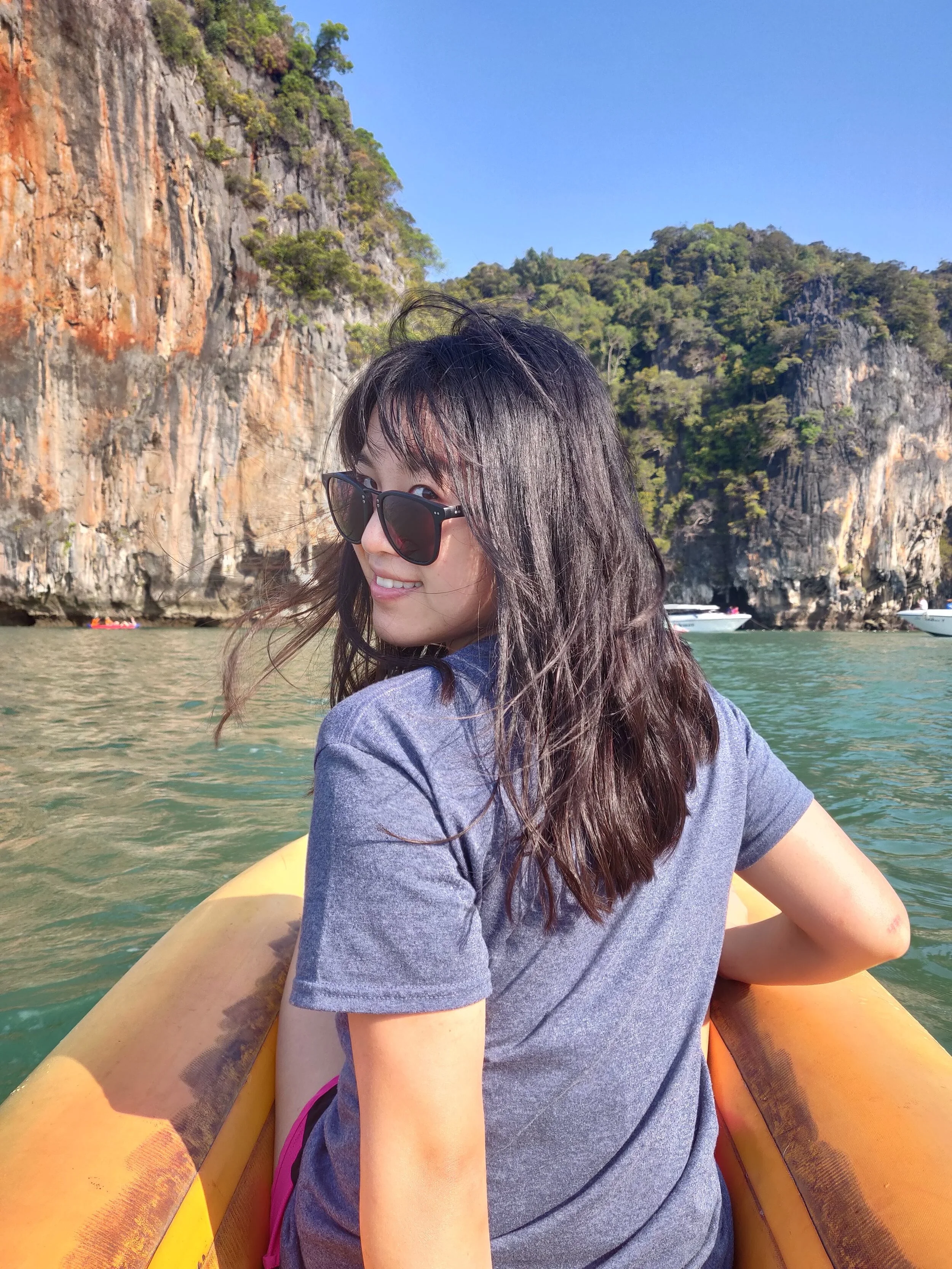 Kayak adventures. Phuket, Thailand.