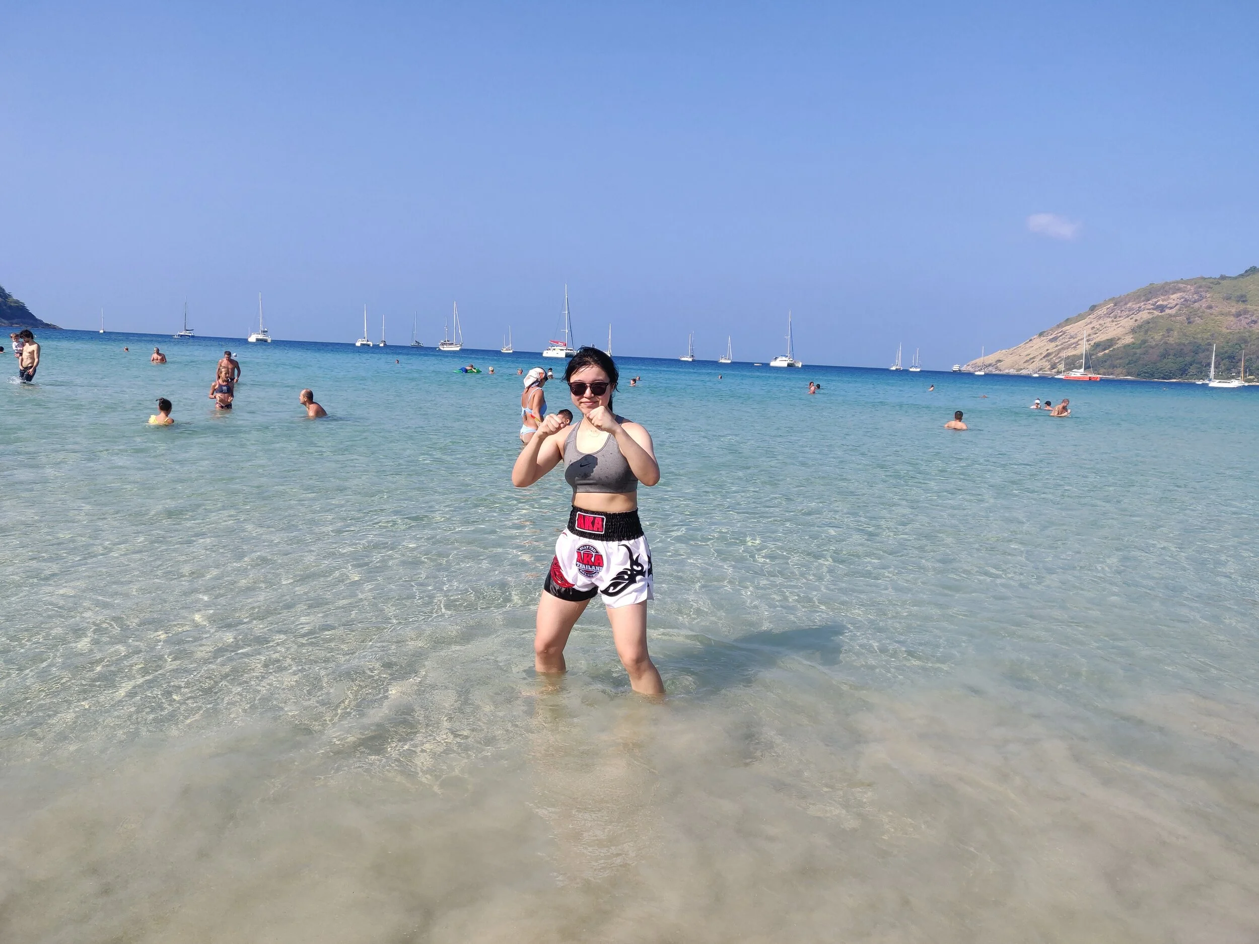 Muay Thai at the Beach!