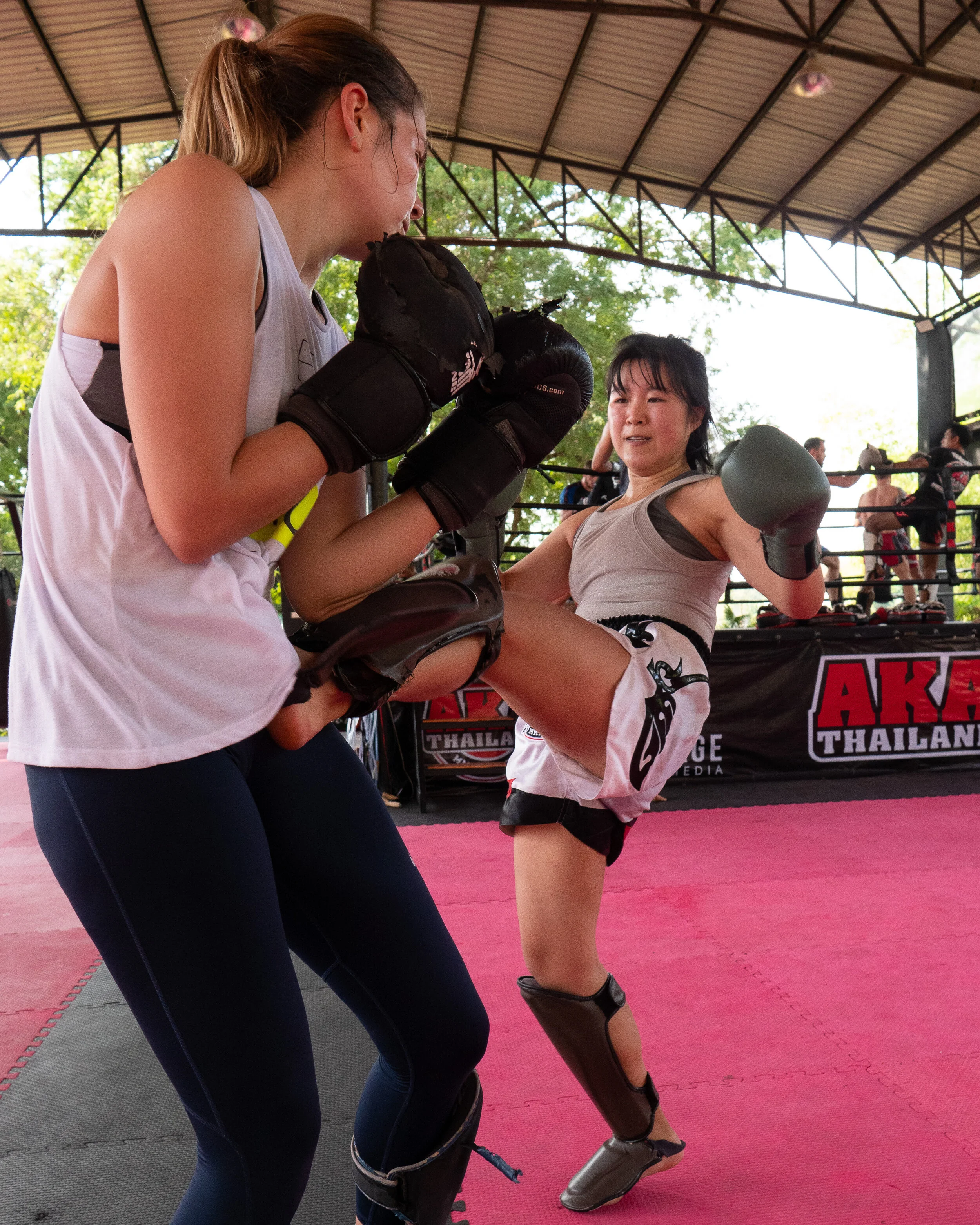 Push Kick to keep her away