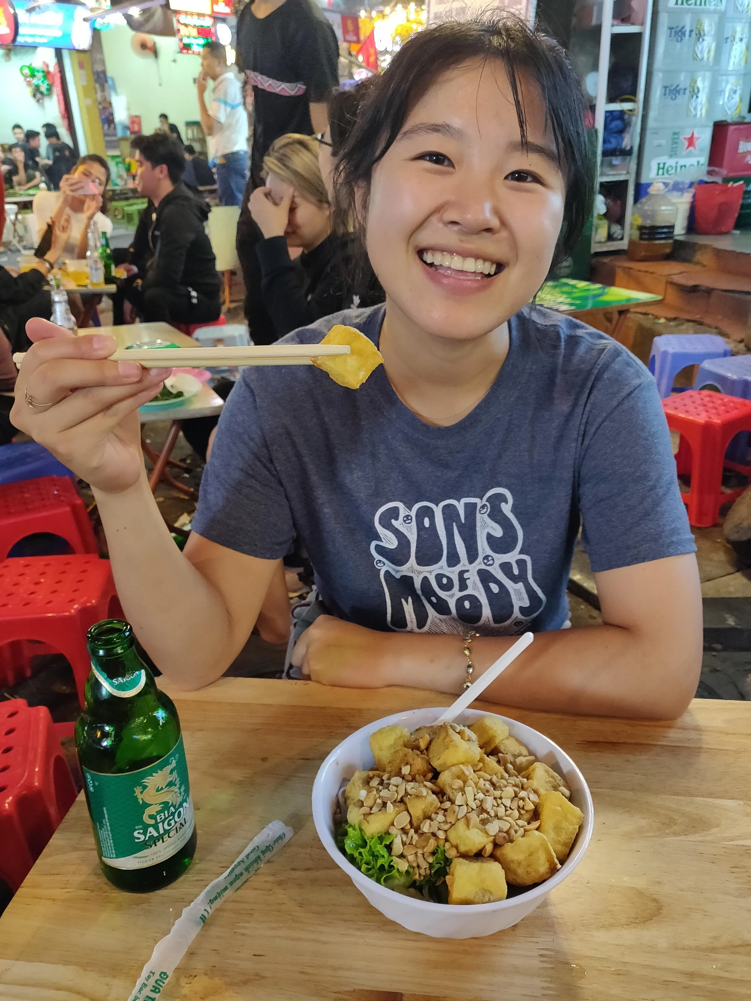 Street food every meal. Ha Noi, Vietnam.