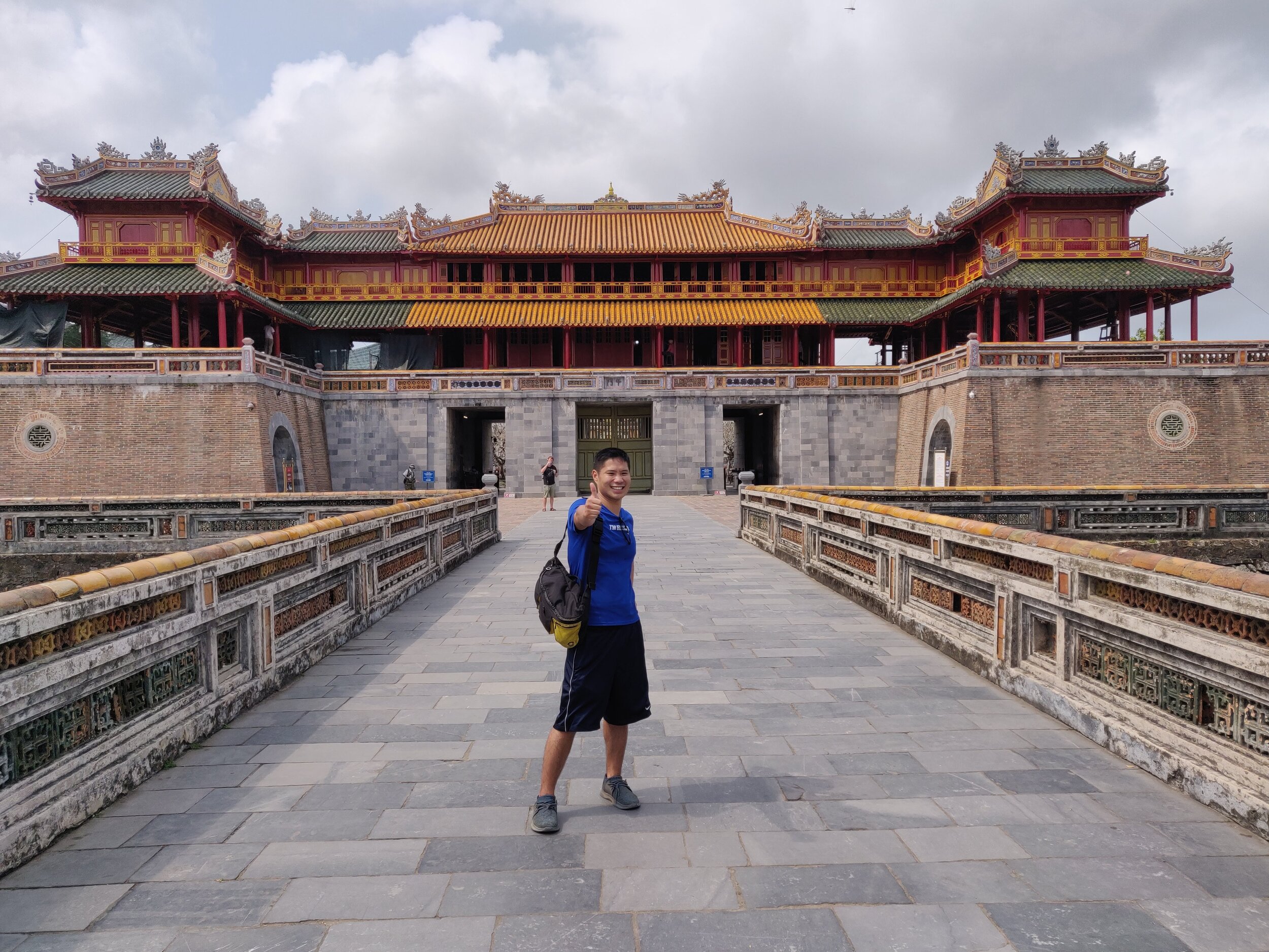 Allen's moving in to the ancient Đại Nội Citadel. Hue, Vietnam.