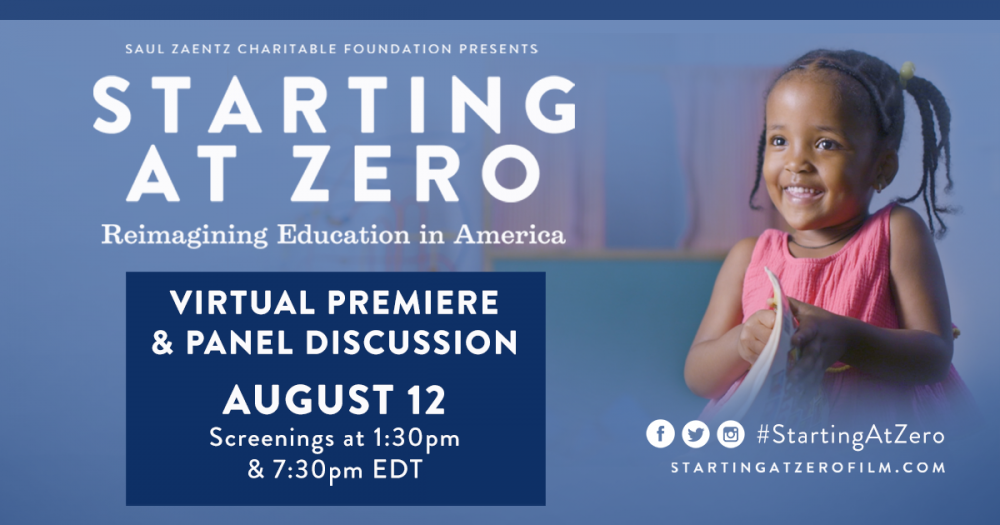 'Starting at Zero' Film Virtual Premiere