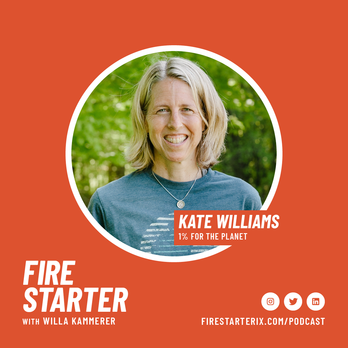 Kate Williams 1% for the Planet