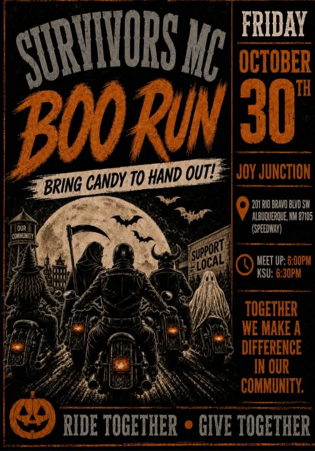 Survivors MC Boo Run 