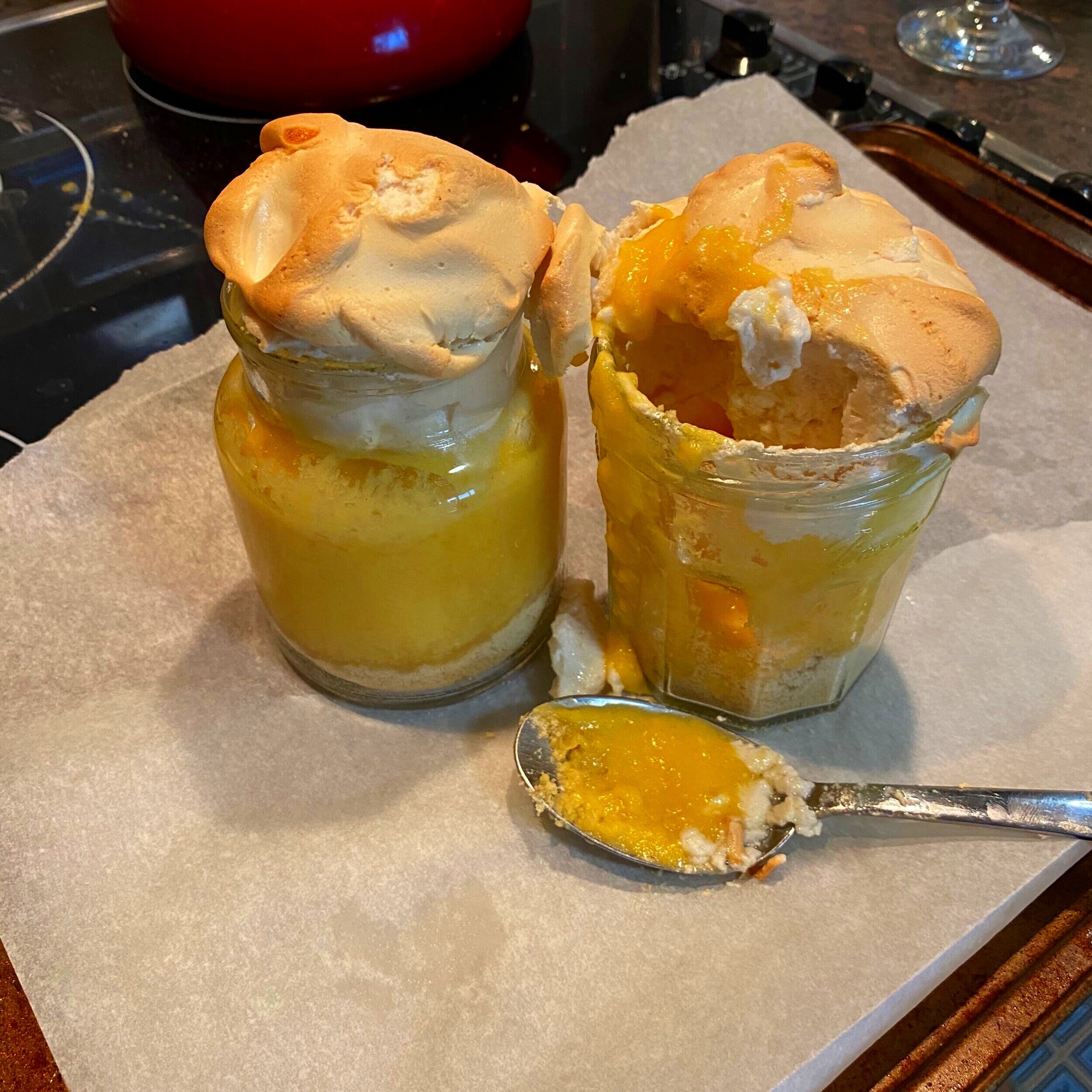 Week 18: Sugar Free Lemon Meringue Pots