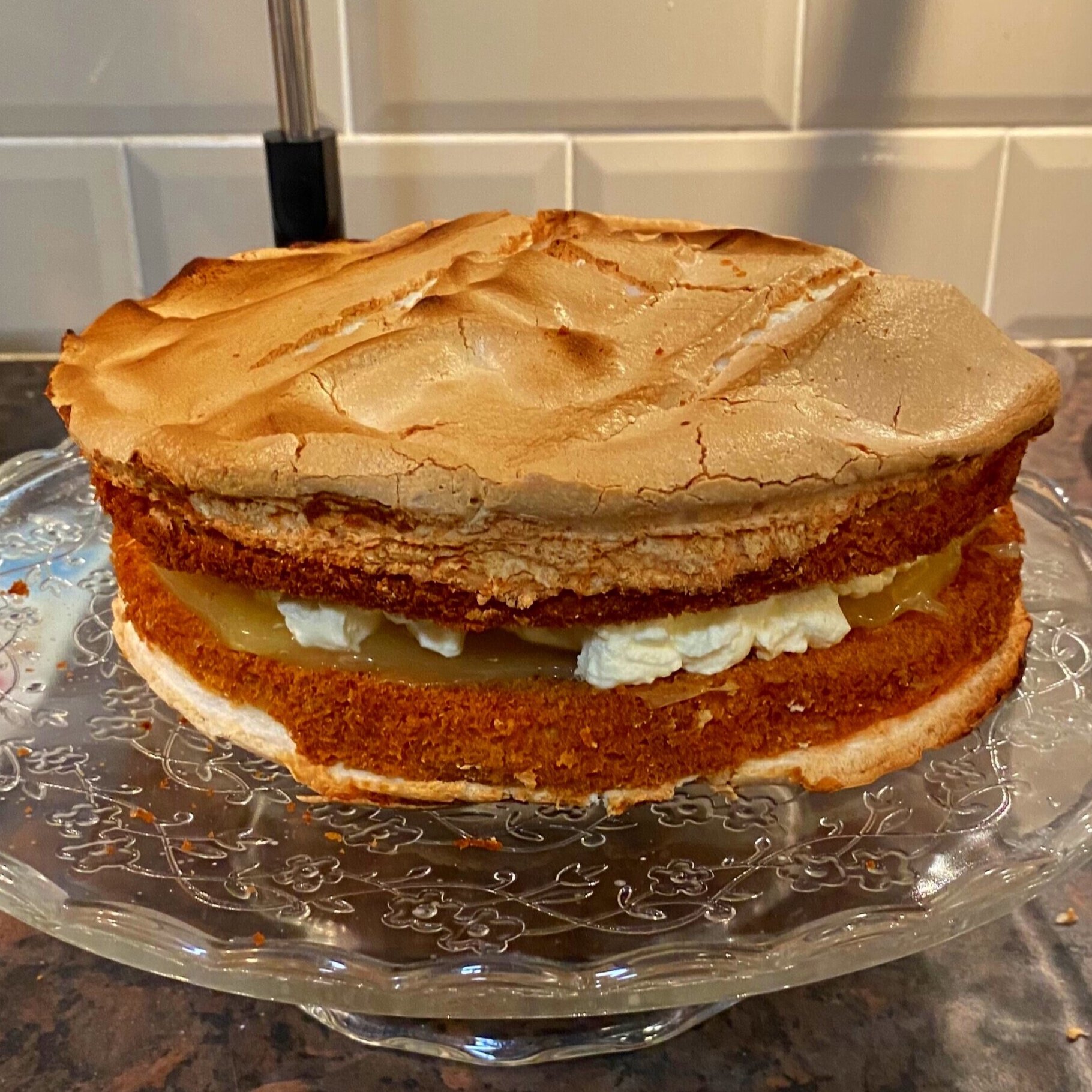 Week 2: Nigella Lawson's Lemon Meringue Cake