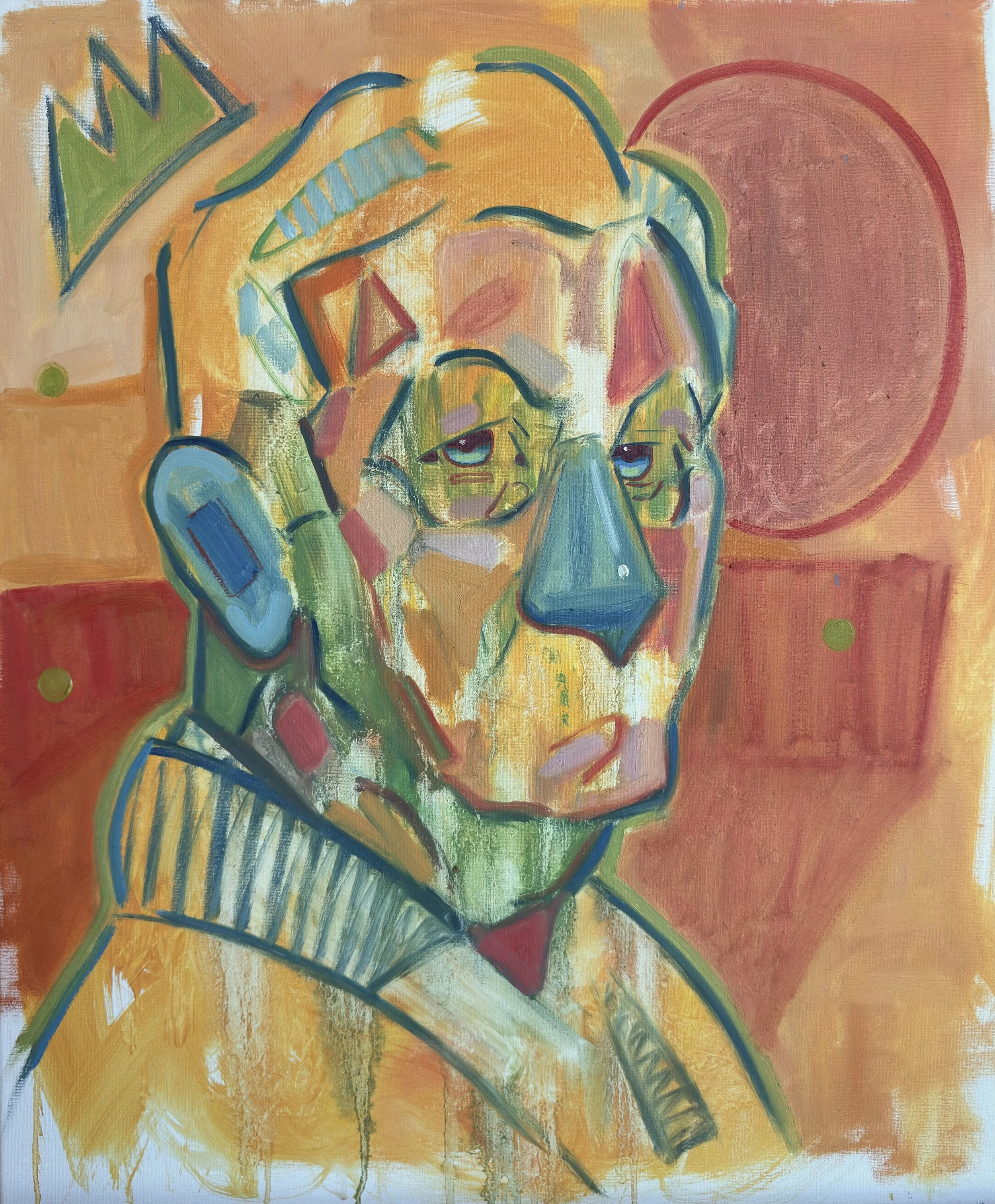 Mr. WED
 
 Oil Paint on Canvas  50x60cm  2025