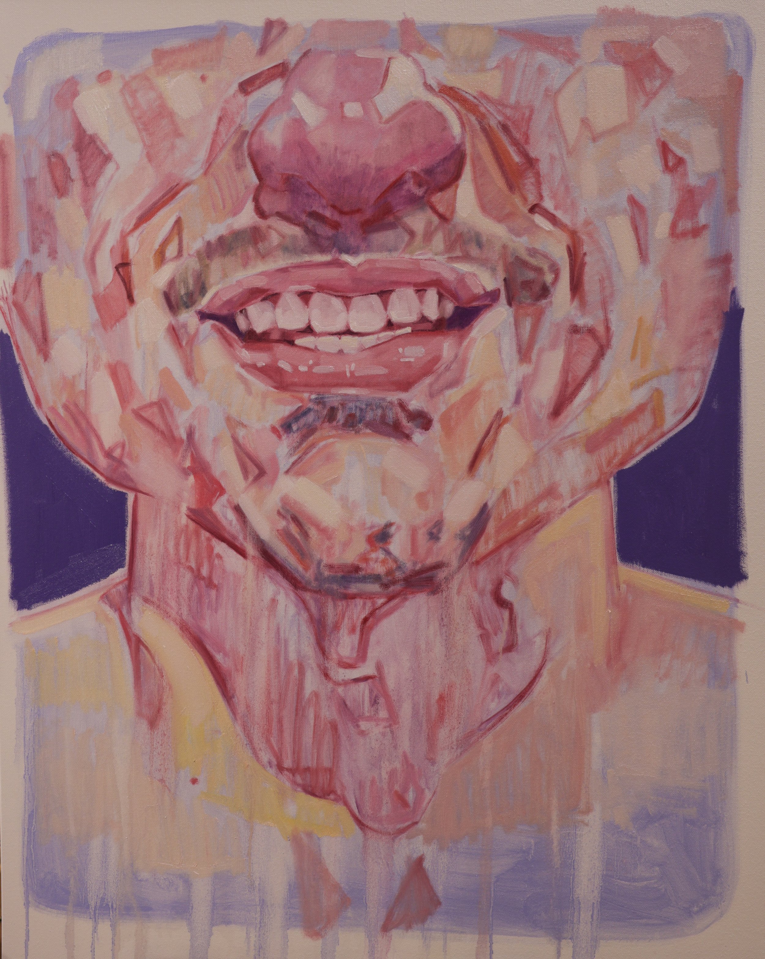 Trying to Say...
 

 Oil Paint on Canvas  80x100cm  2026 
