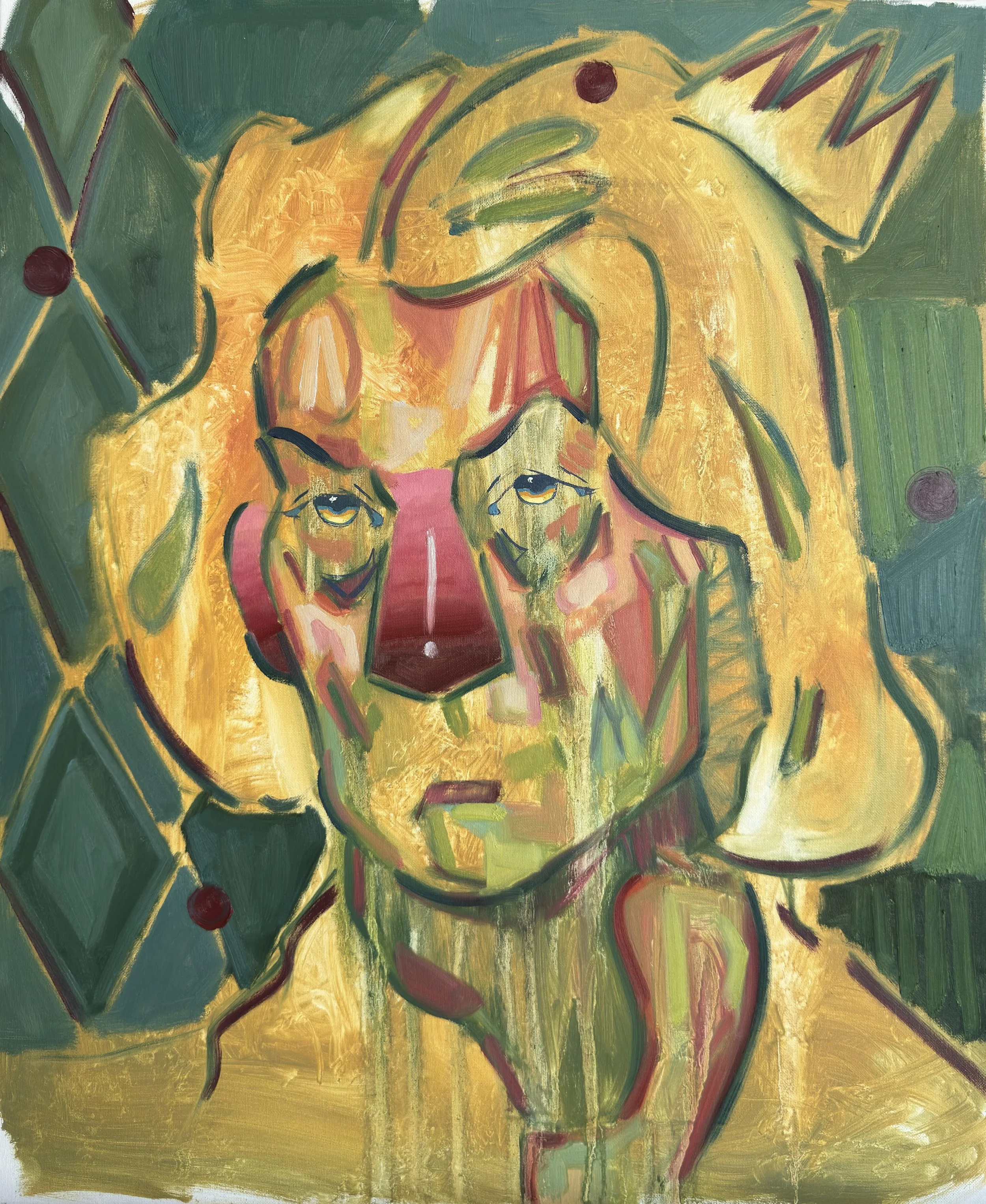 Untitled Portrait 2025
 
 Oil Paint on Canvas  50x60cm  2025
