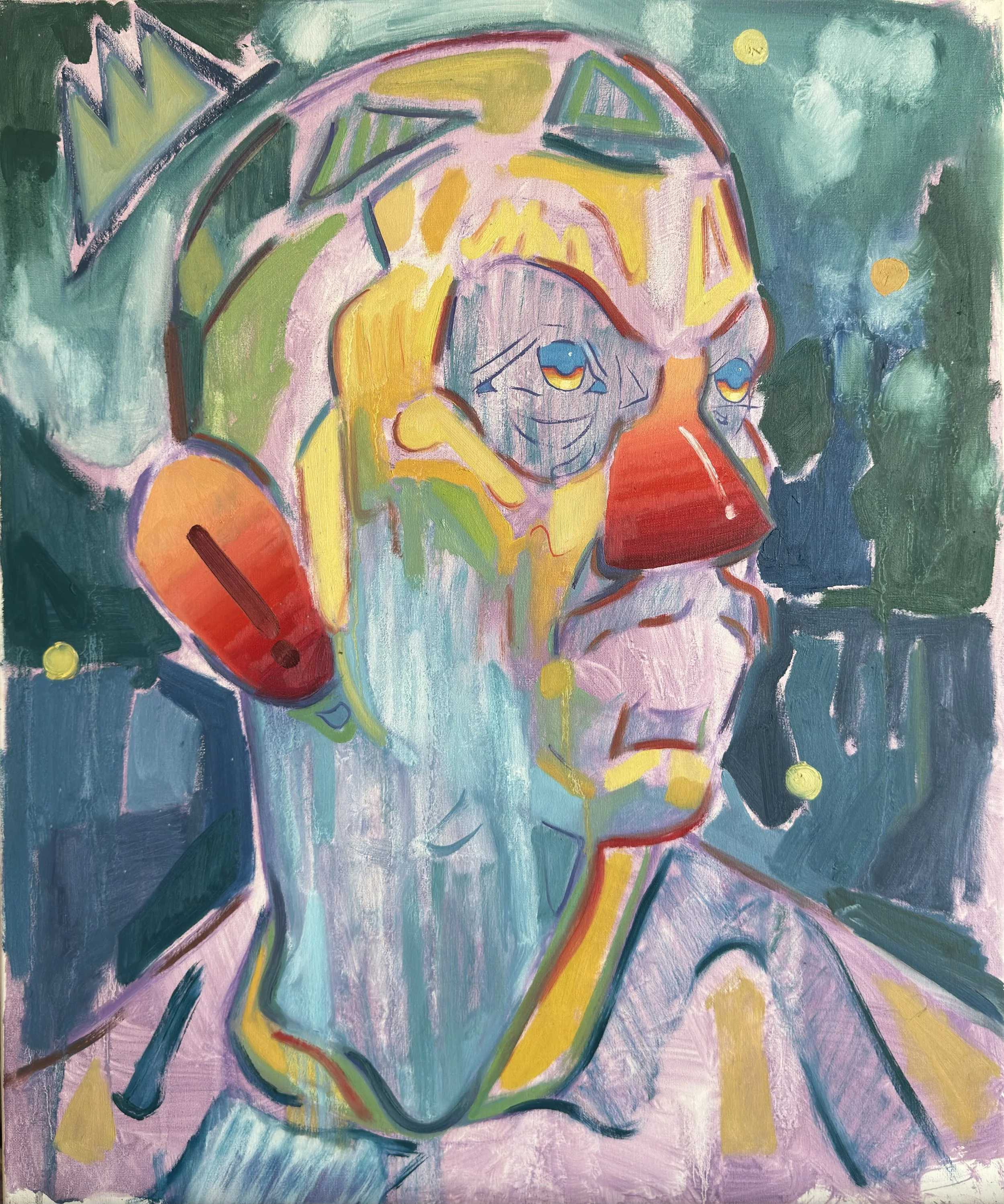 Smooth as Butter
 
 Oil Paint on Canvas  50x60cm  2025