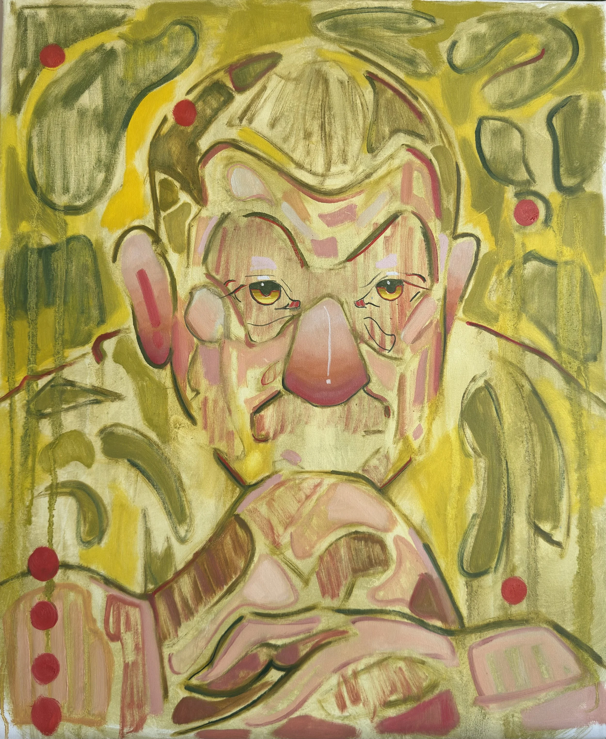 The Kiwi
 
 Oil Paint on Canvas  50x60cm  2025