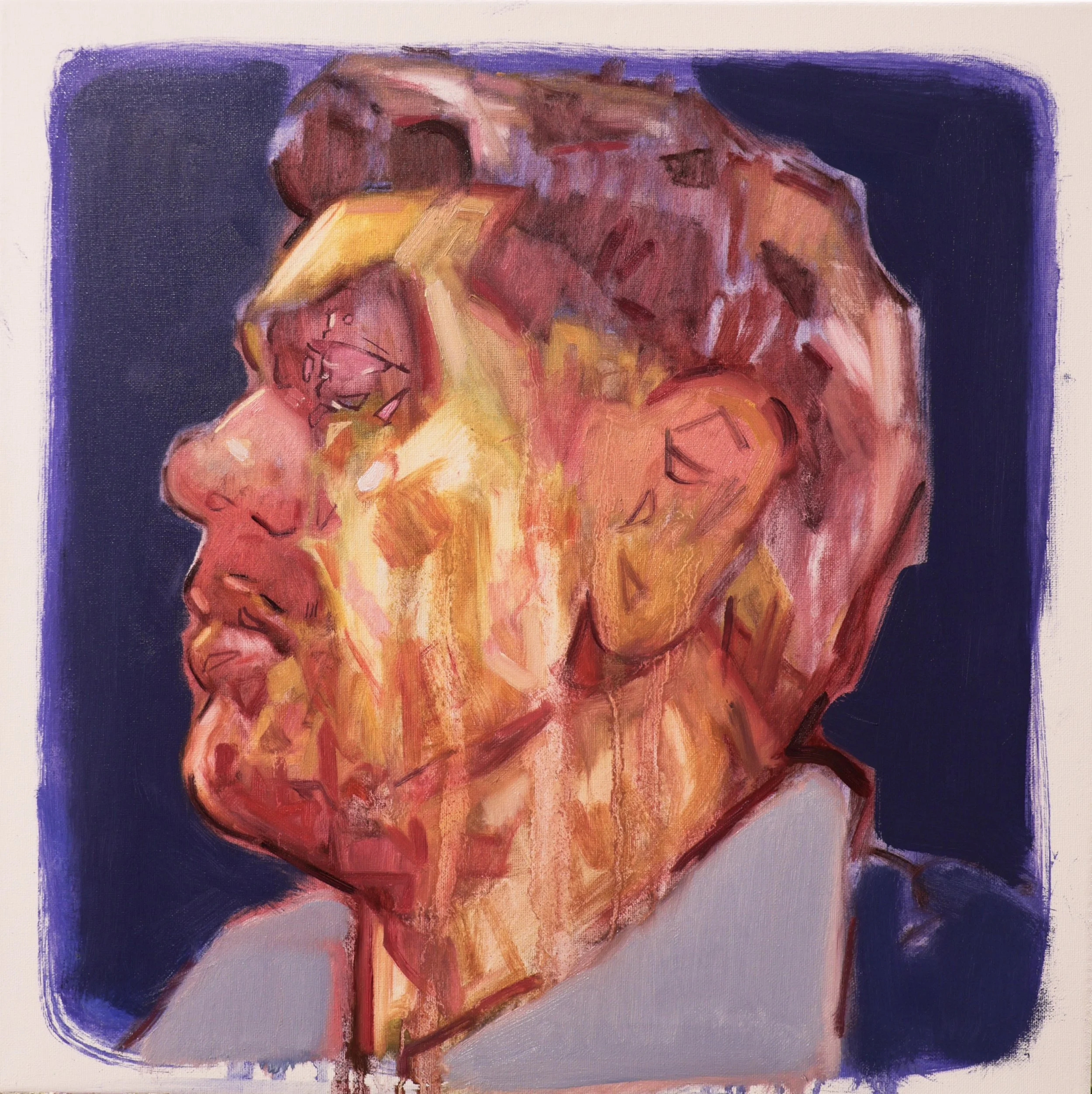 Employed...?
 

 Oil Paint on Canvas  40x50cm  2026 