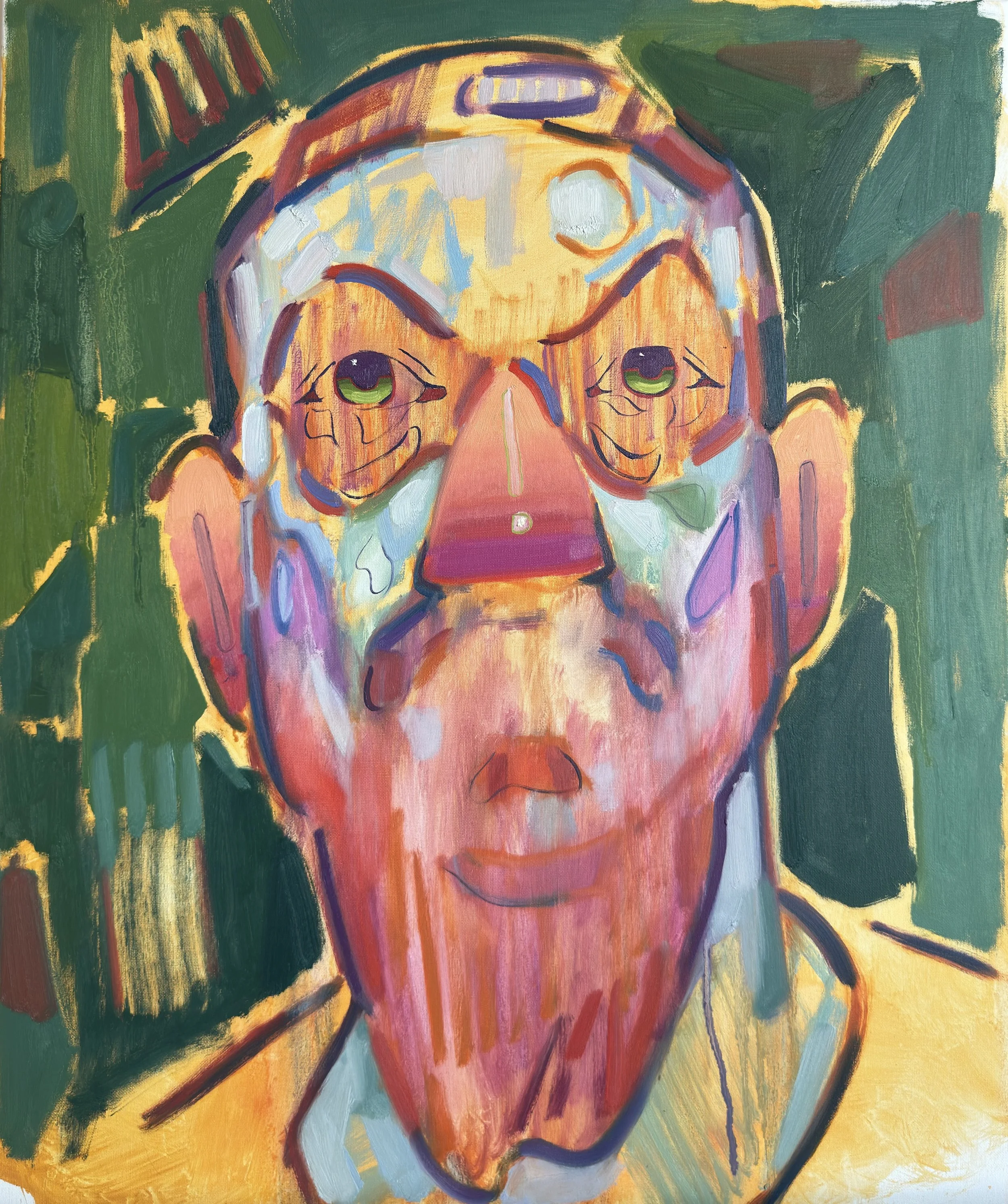 Untitled Portrait 2025
 
 Oil Paint on Canvas  50x60cm  2025